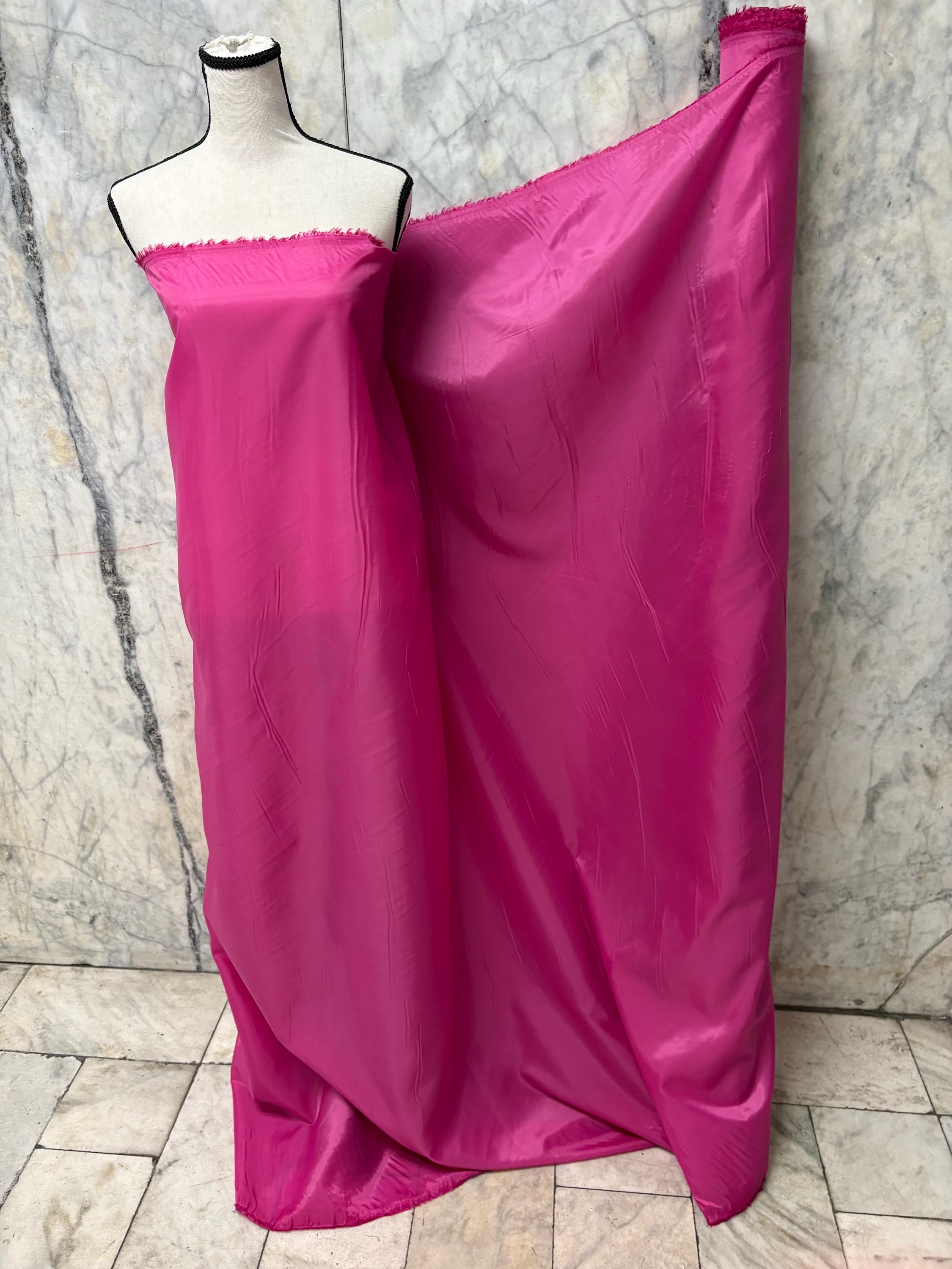 Poly Lining Fabric - Light Fuchsia - 58" Width