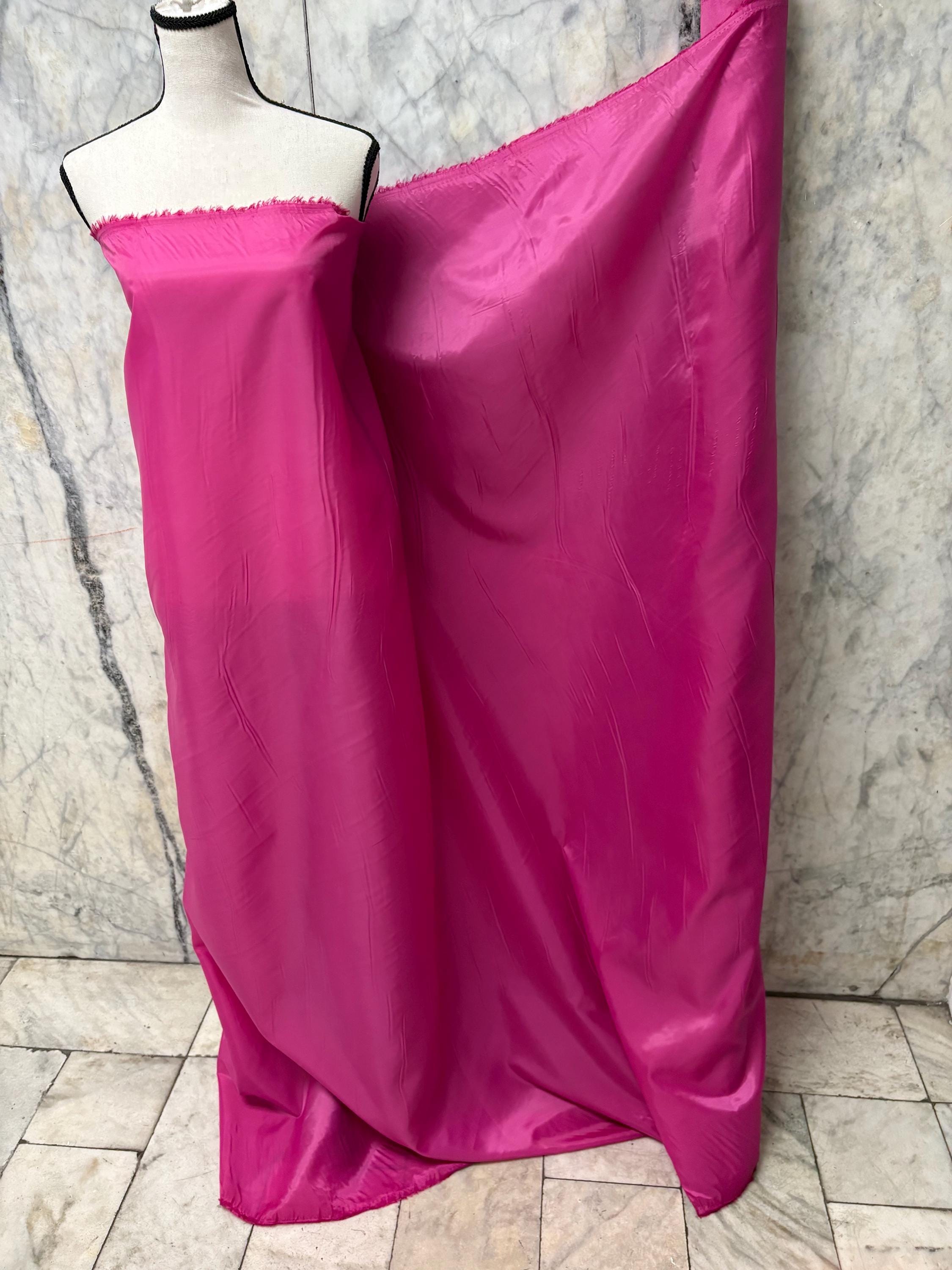 Poly Lining Fabric - Light Fuchsia - 58" Width