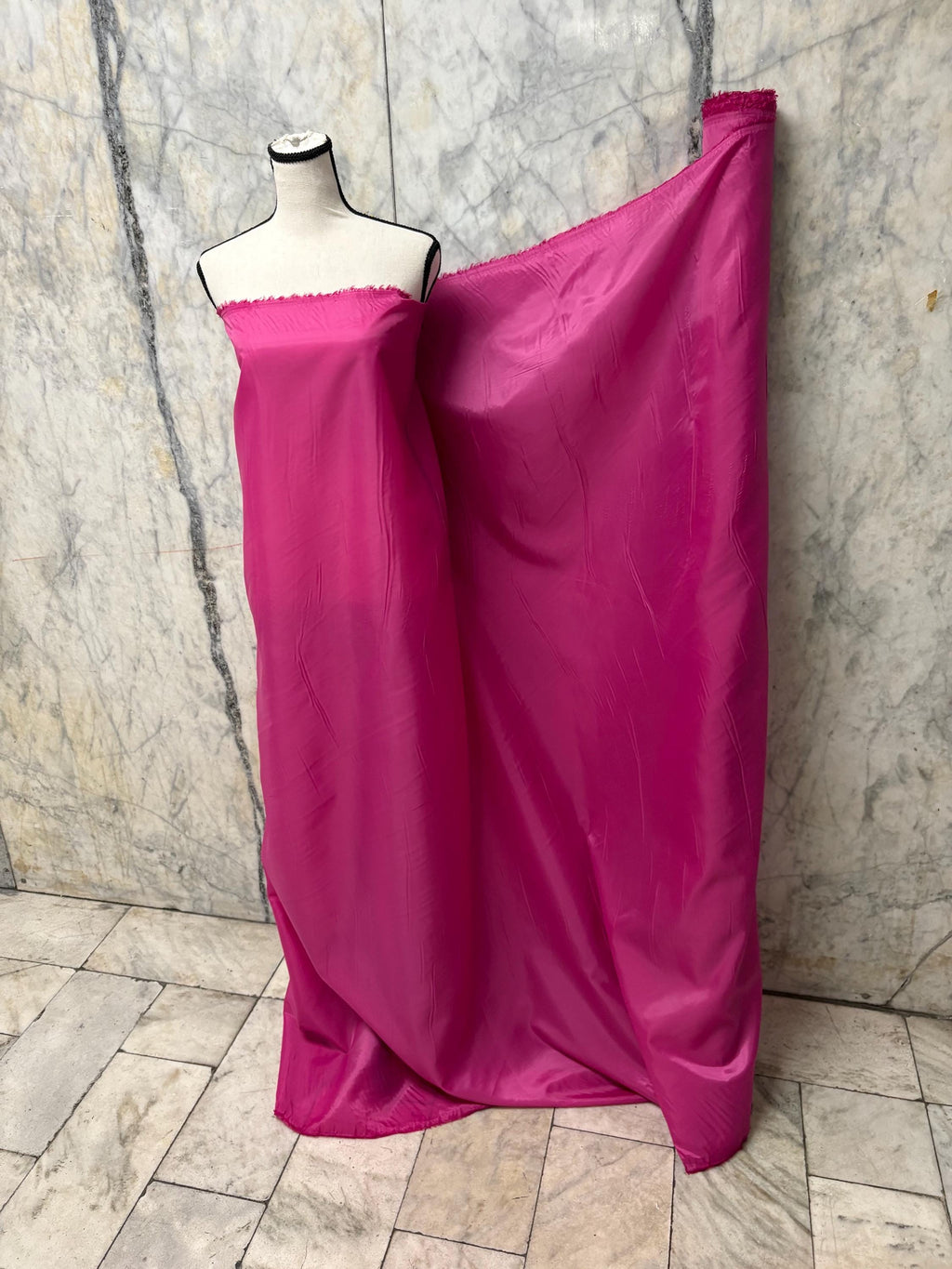 Poly Lining Fabric - Light Fuchsia - 58" Width