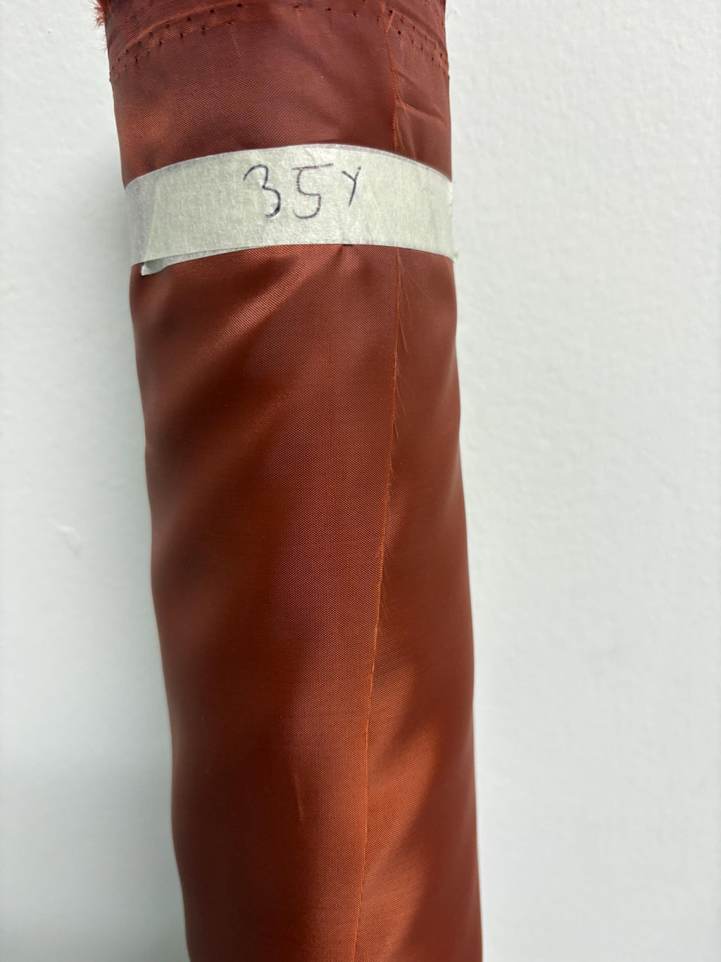Poly Lining Fabrics - Rust - 60" Width