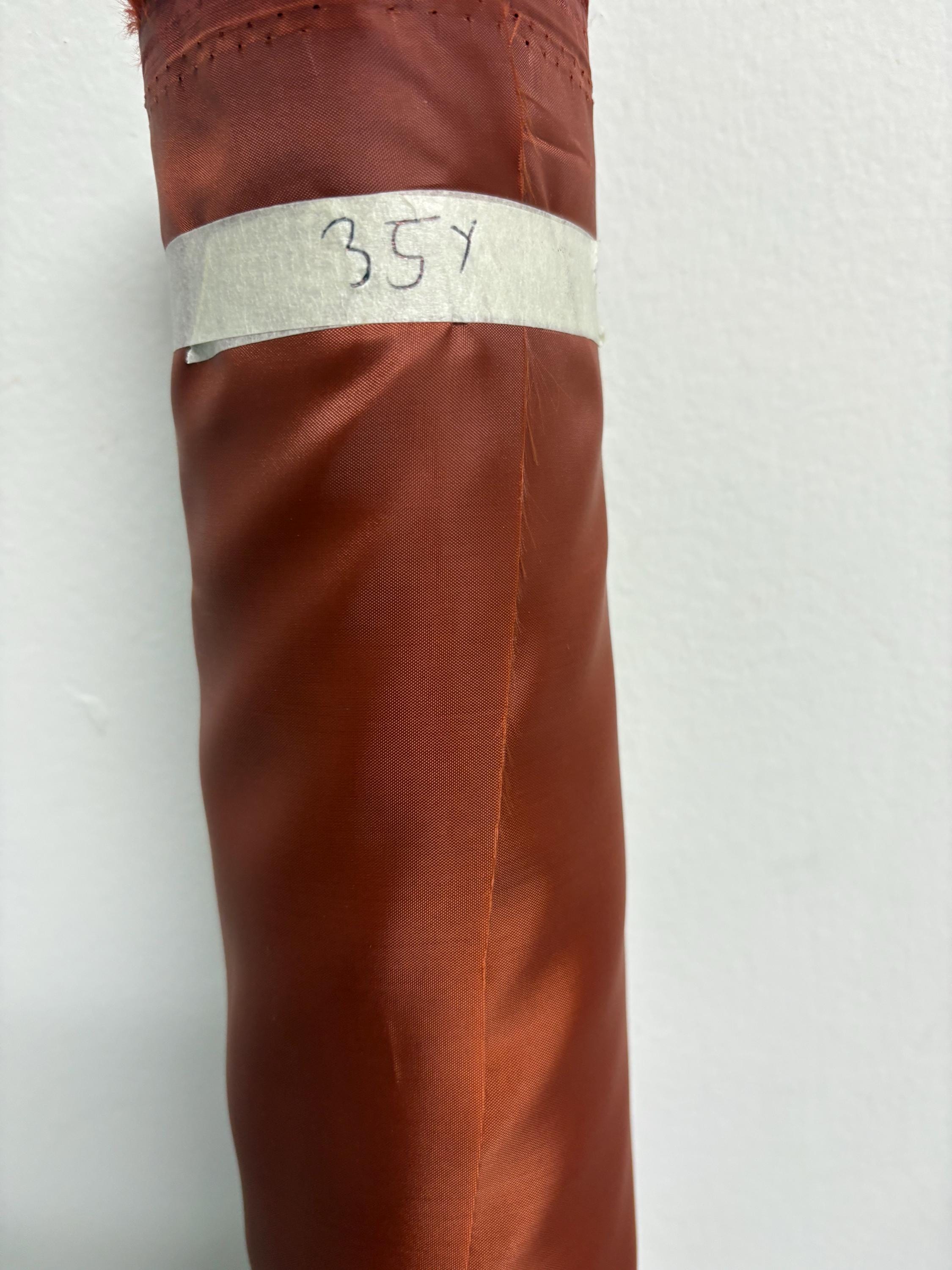 A 2 yards cut Ivory poly Lining fabric, 100% polyester, width 59". sells by 2 yard increment continuous