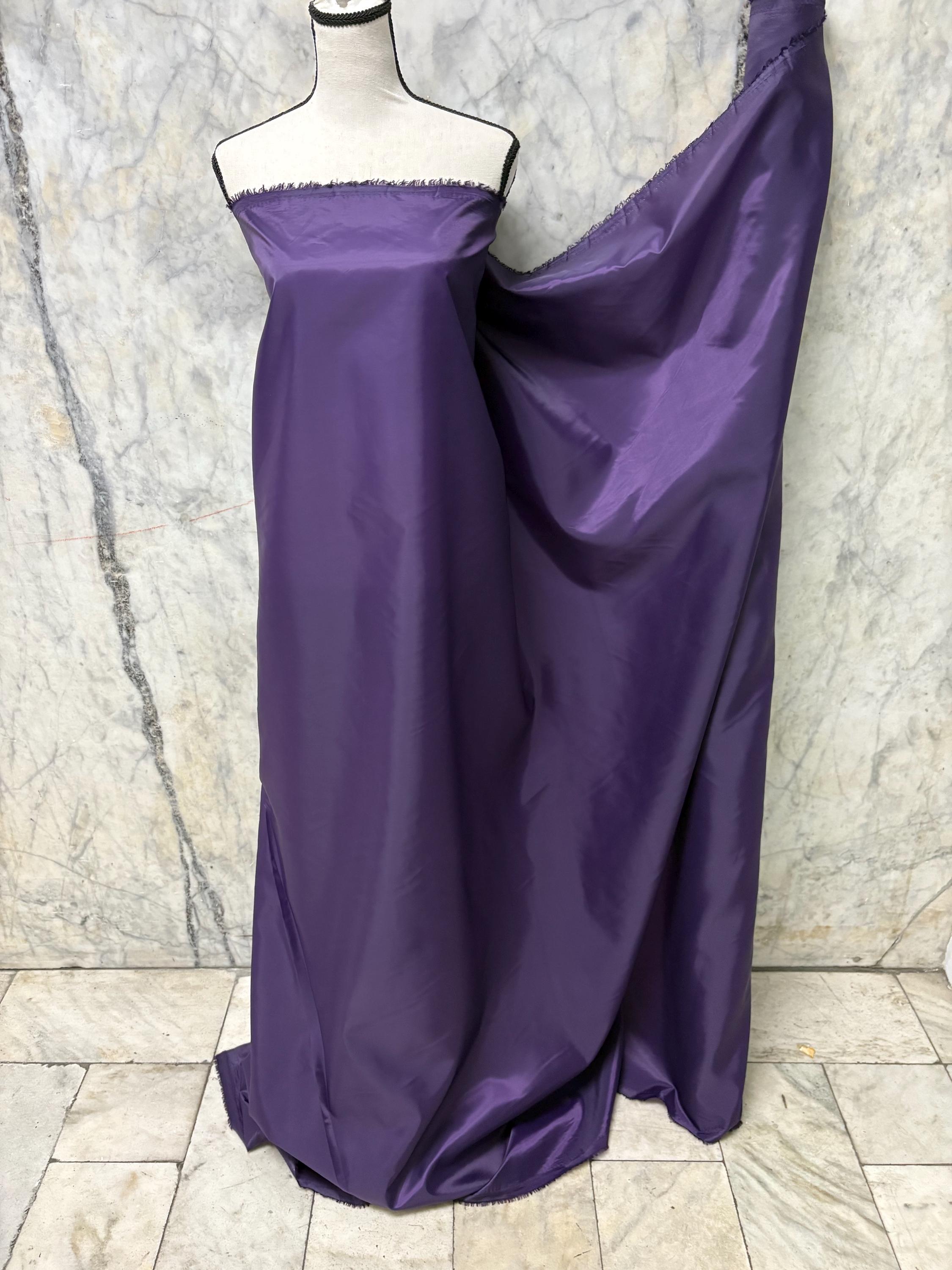 Poly Lining Fabric - Purple - 58" Width