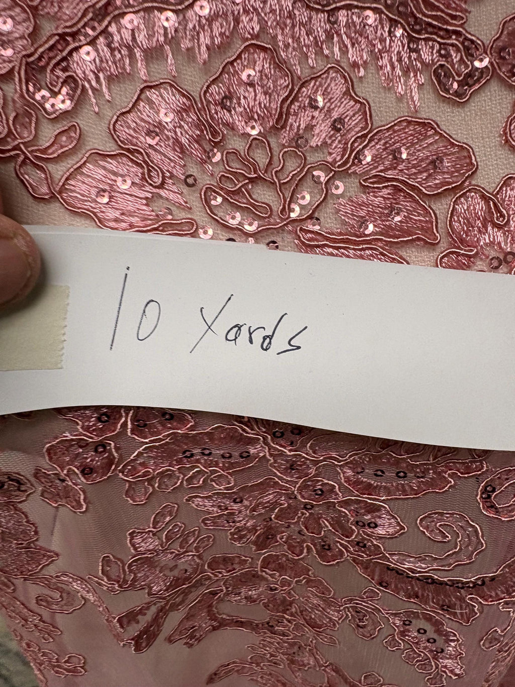 Lace fabric - Dusty Rose - 49/50" Width - Design US50