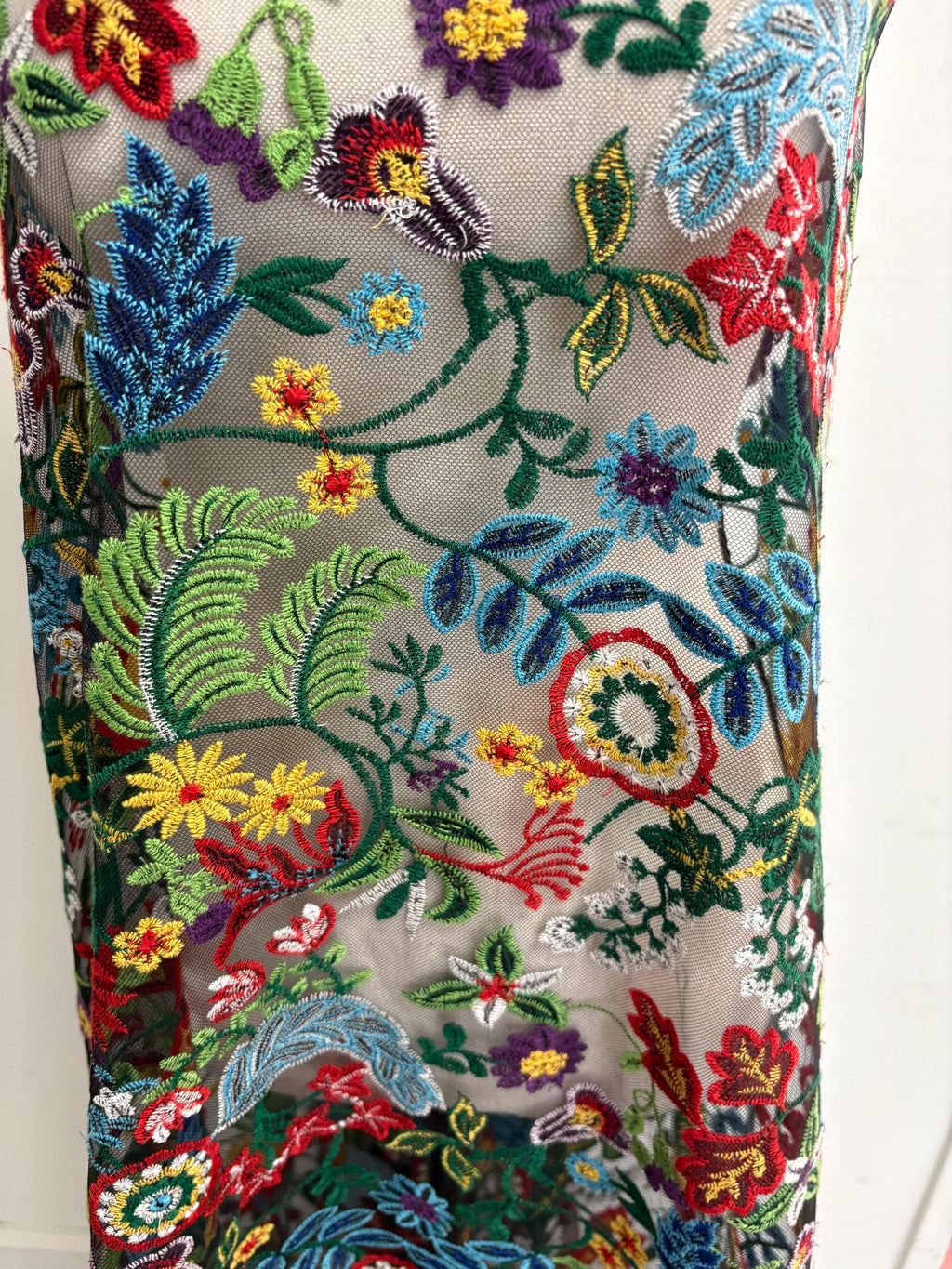 Lace Fabric - Design Multi Floral - Ref. BNG