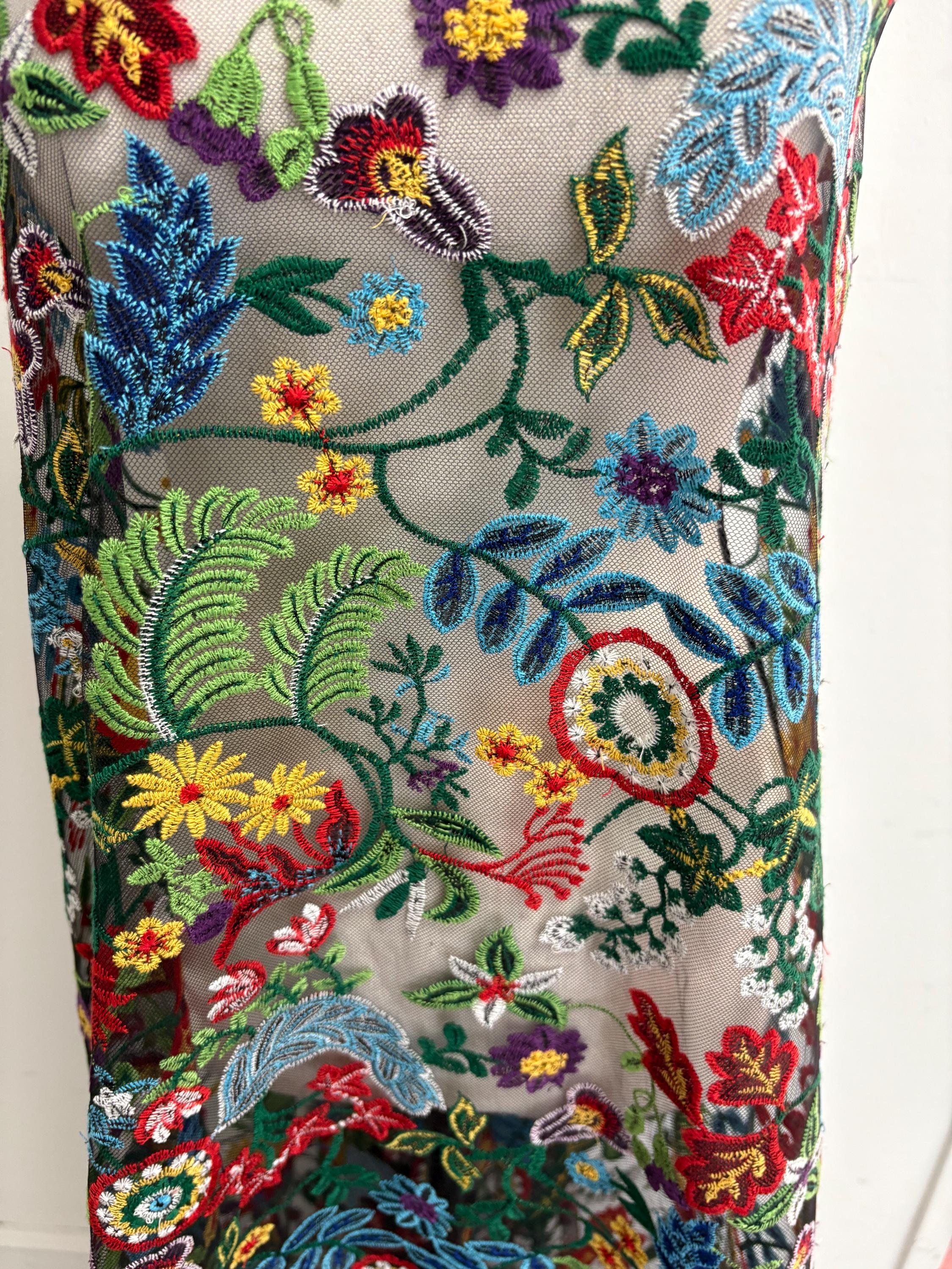 Lace Fabric - Design Multi Floral - Ref. BNG