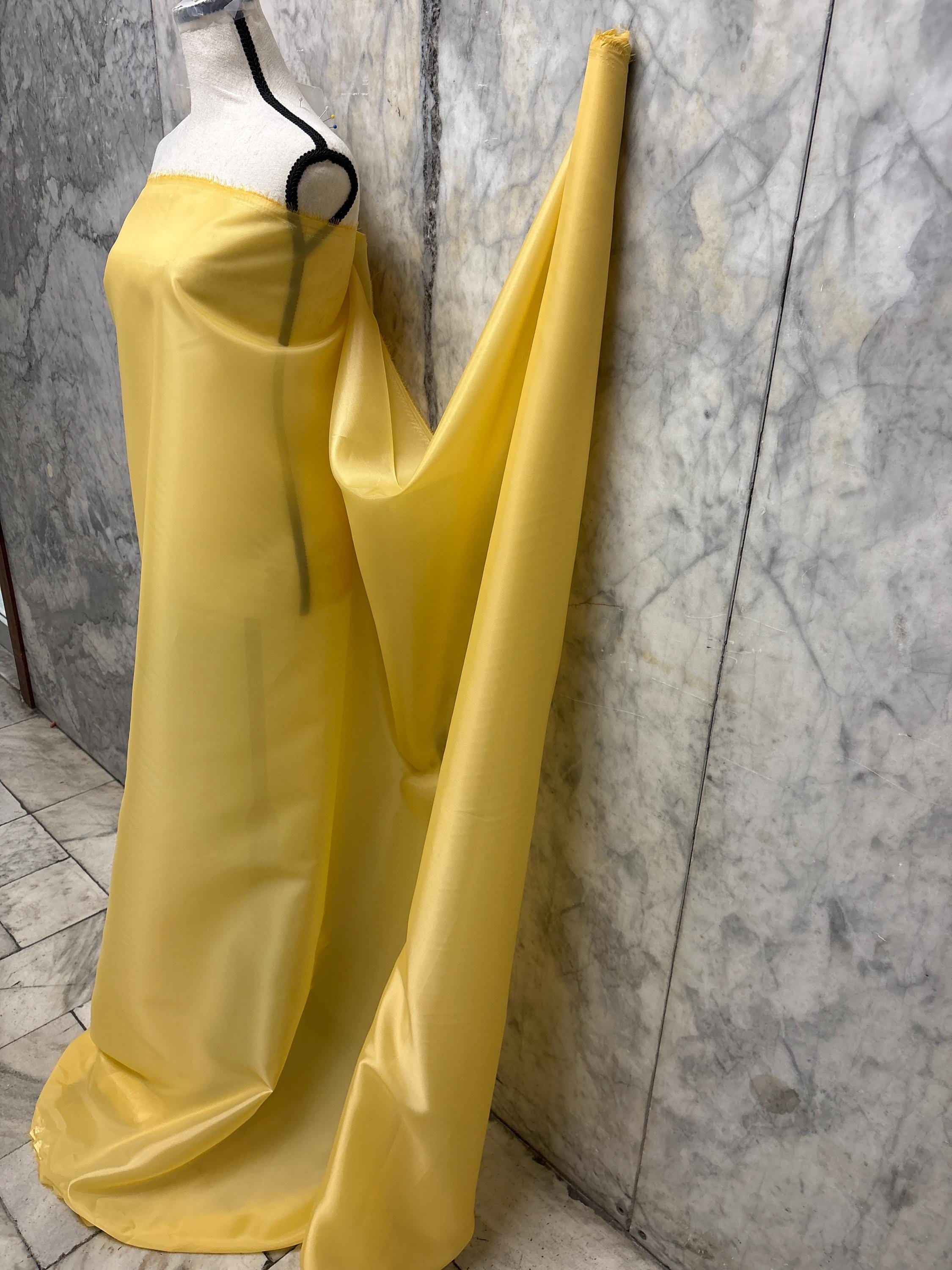 Gold Color Lining fabric, polyester, width 59" free sample available upon request