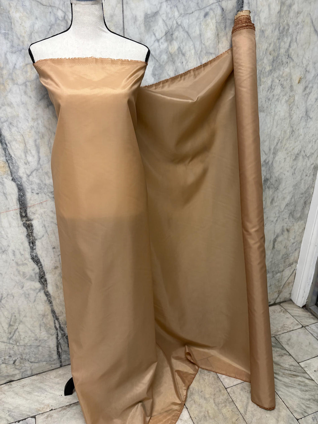 Poly Lining Fabric - Cappuccino - 58" Width