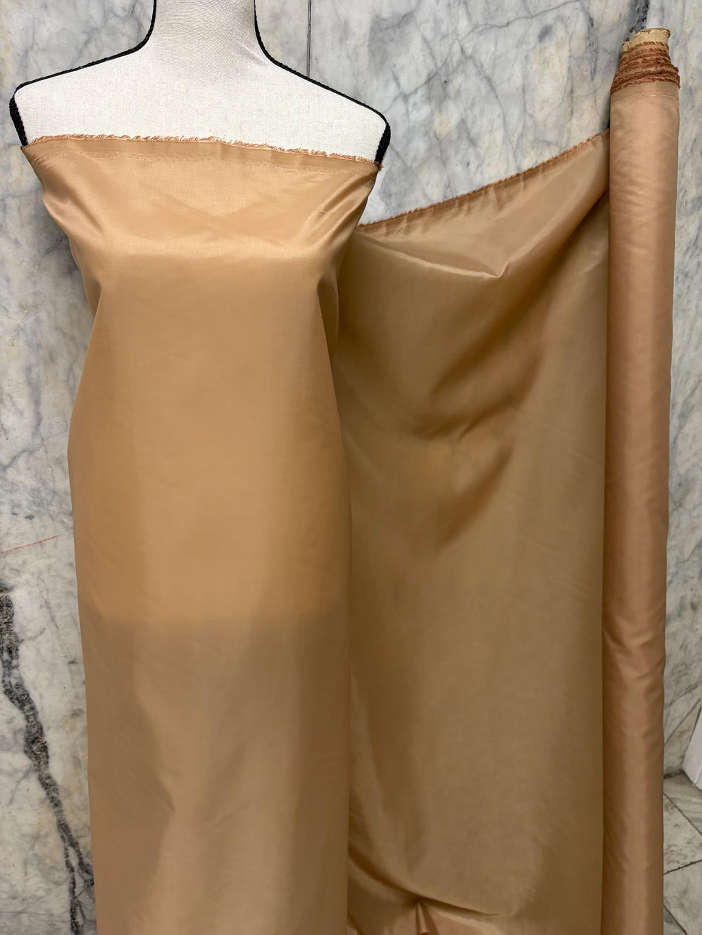 Poly Lining Fabric - Cappuccino - 58" Width