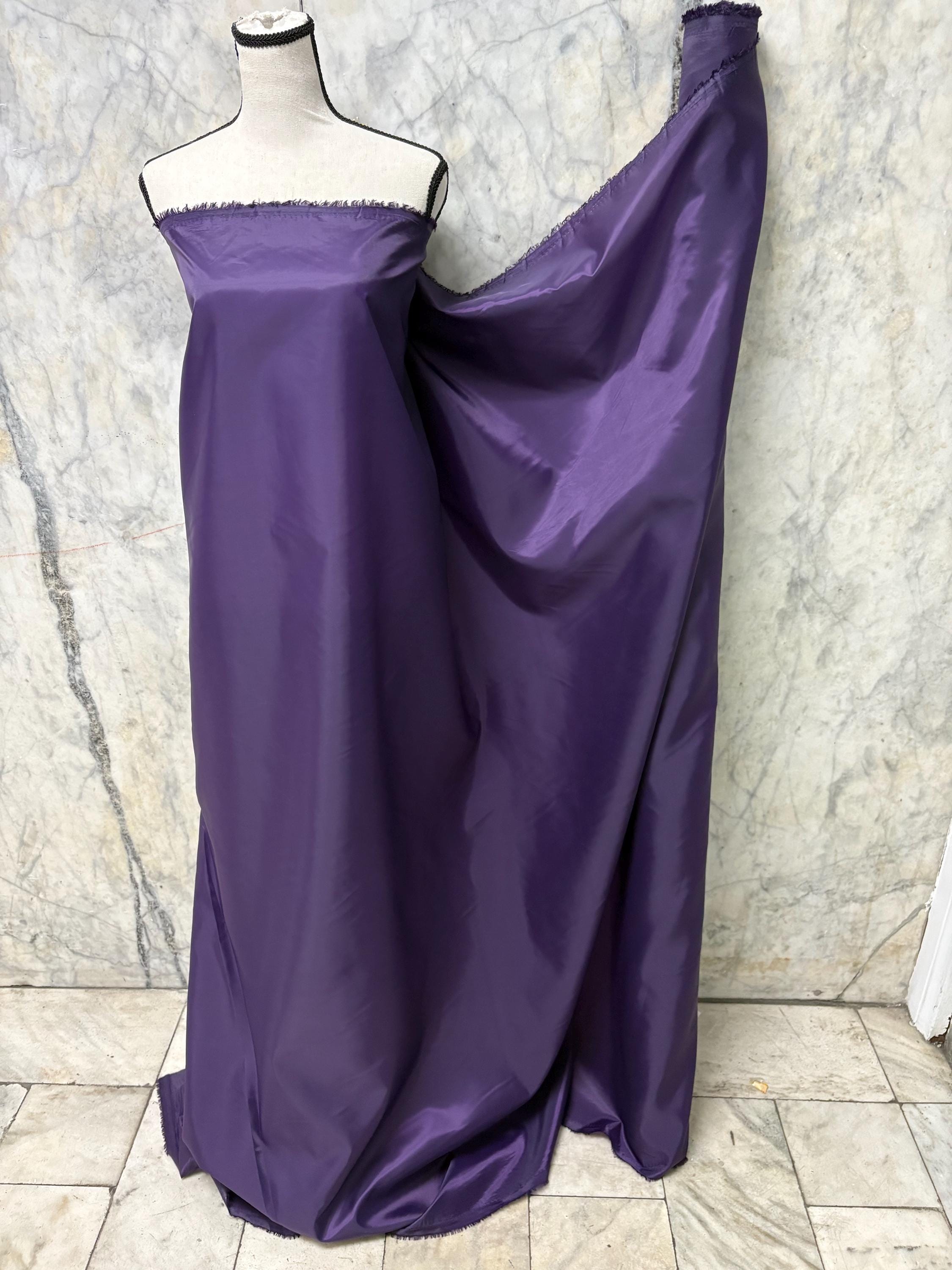 Poly Lining Fabric - Purple - 58" Width