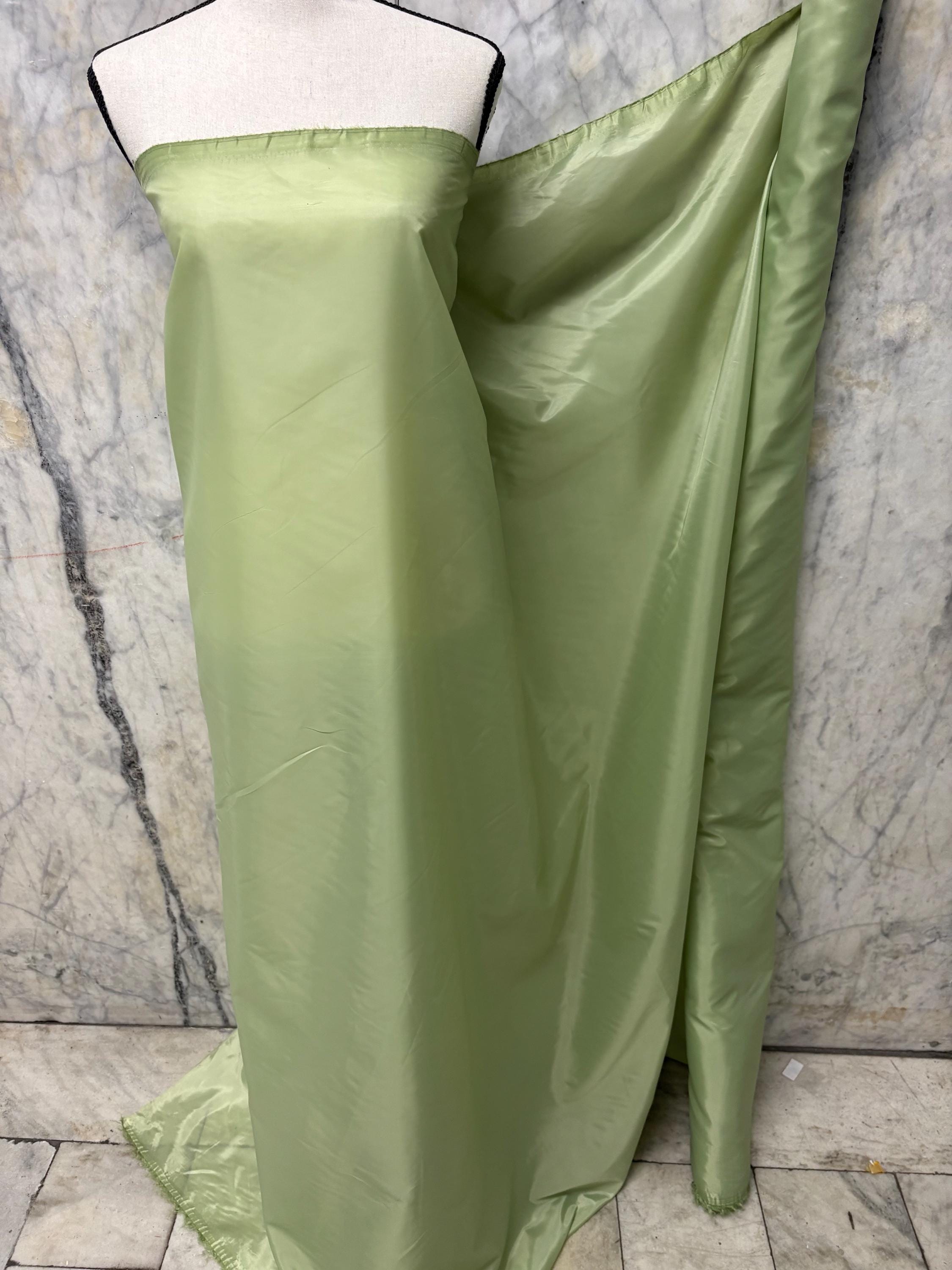 Poly Lining Fabrics - Sage - 60" Width