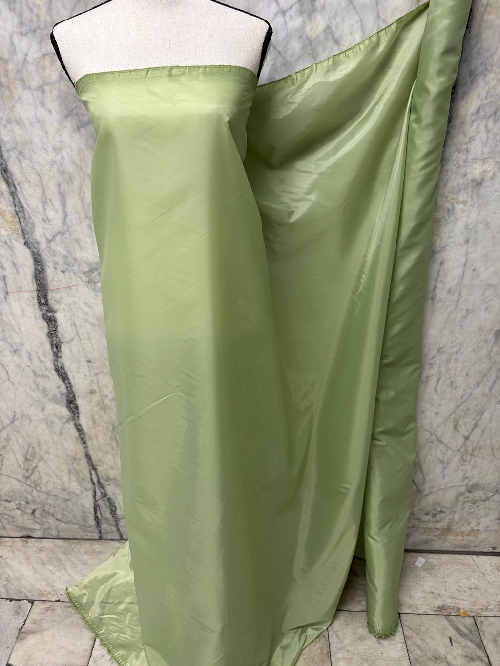Poly Lining Fabrics - Sage - 60" Width