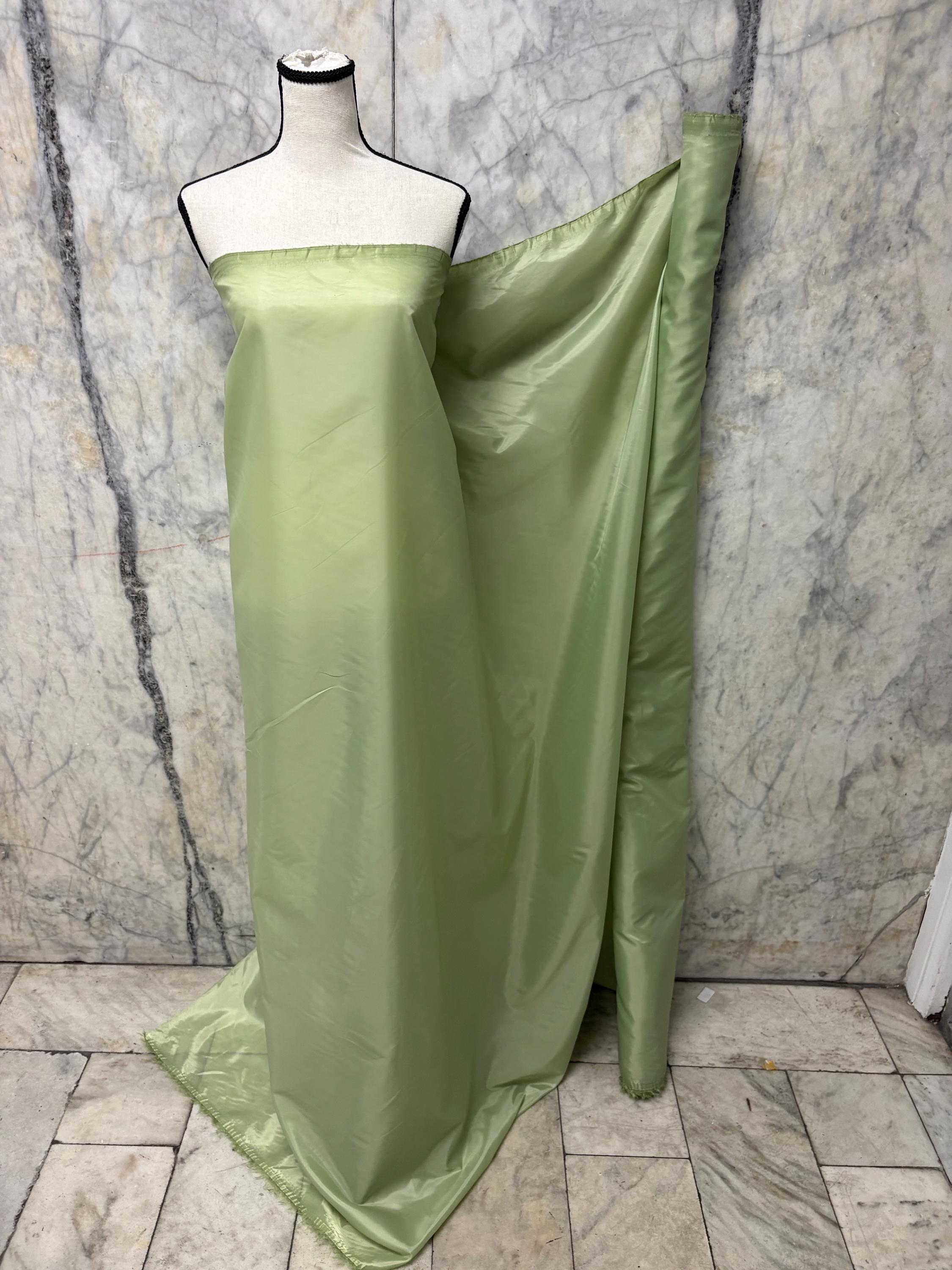 Poly Lining Fabrics - Sage - 60" Width