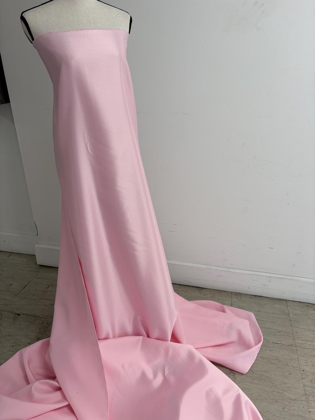 Dull Bridal satin fabric - Pink - 58" Width - Ref. Nas