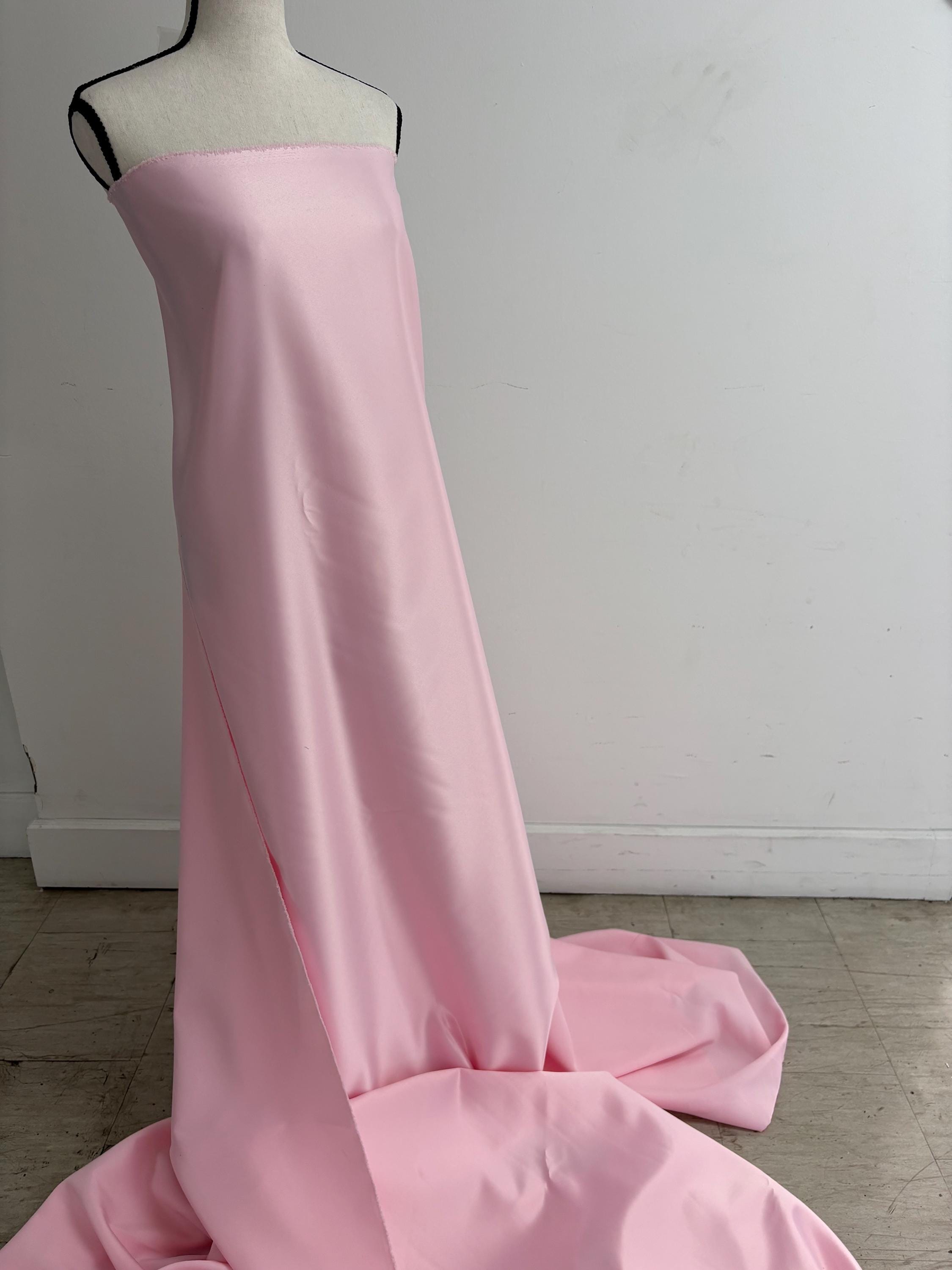 Dull Bridal satin fabric - Pink - 58" Width - Ref. Nas