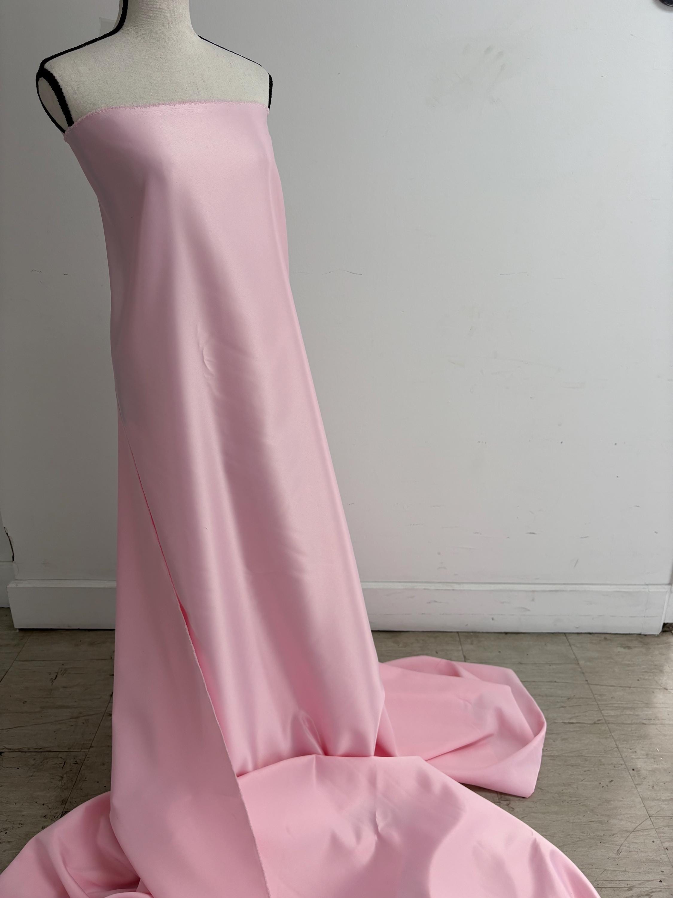 Dull Bridal satin fabric - Pink - 58" Width - Ref. Nas