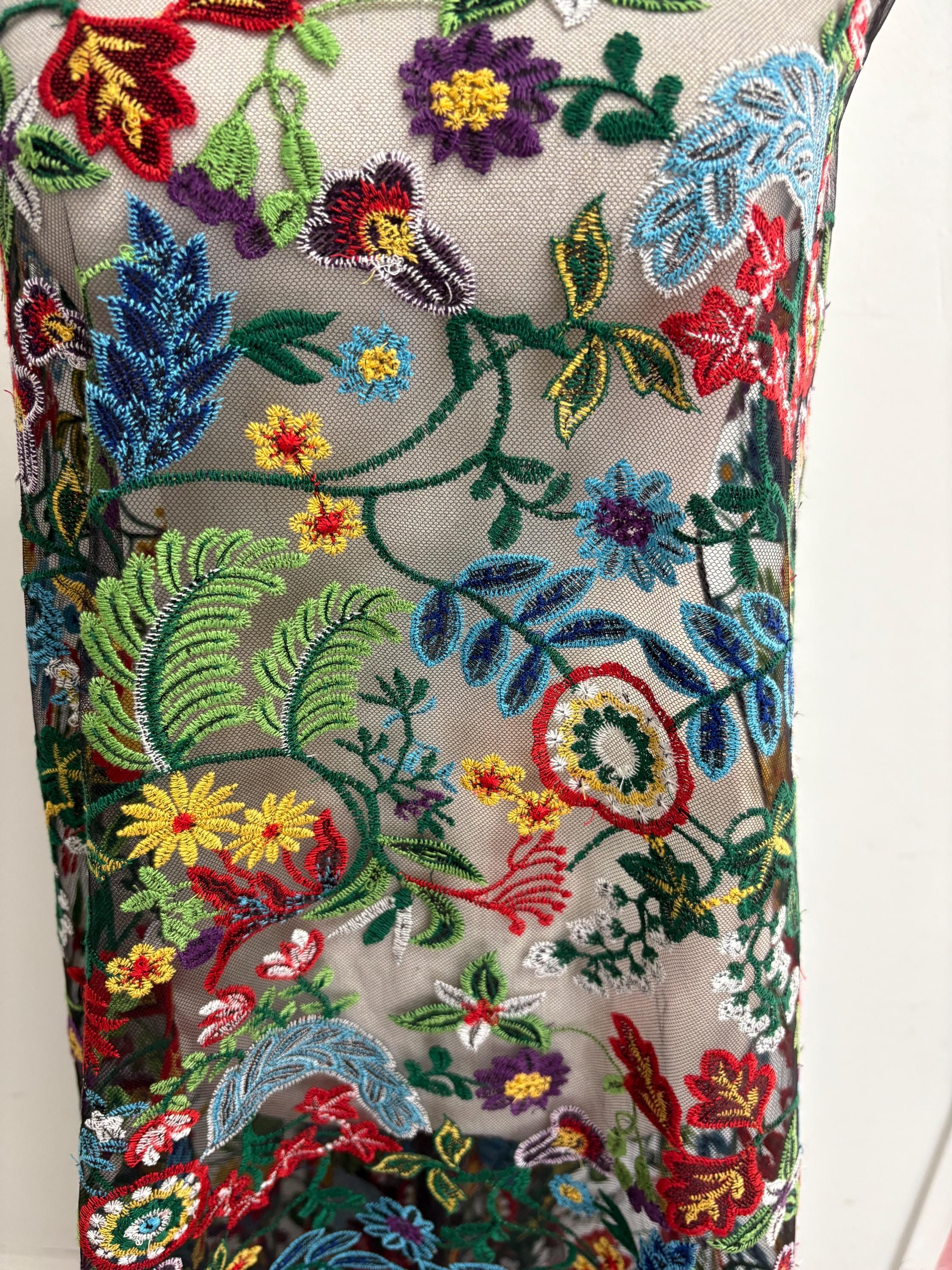 Lace Fabric - Design Multi Floral - Ref. BNG