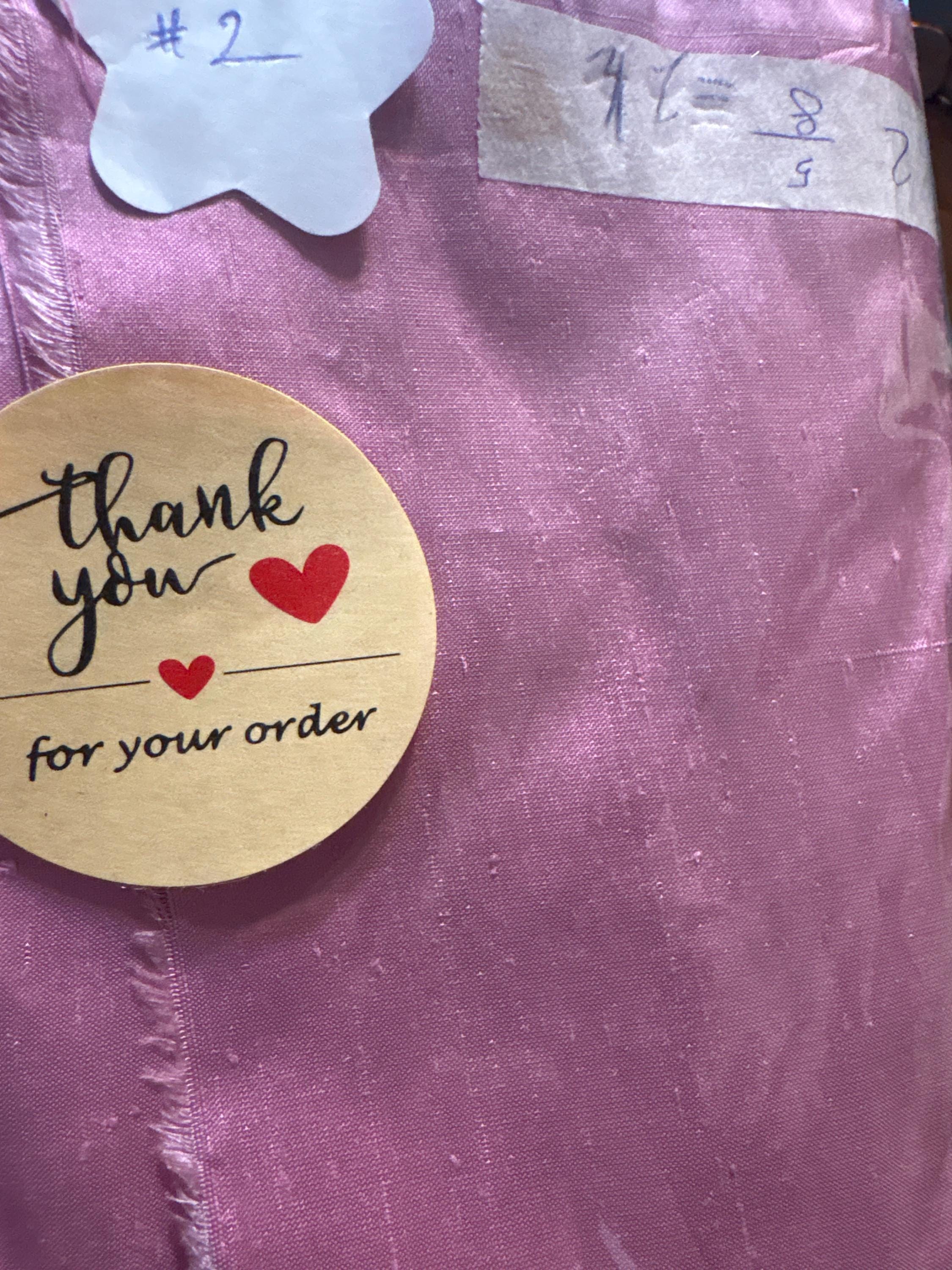 100% silk Taffeta fabric - dusty rose 2259 - 54" width