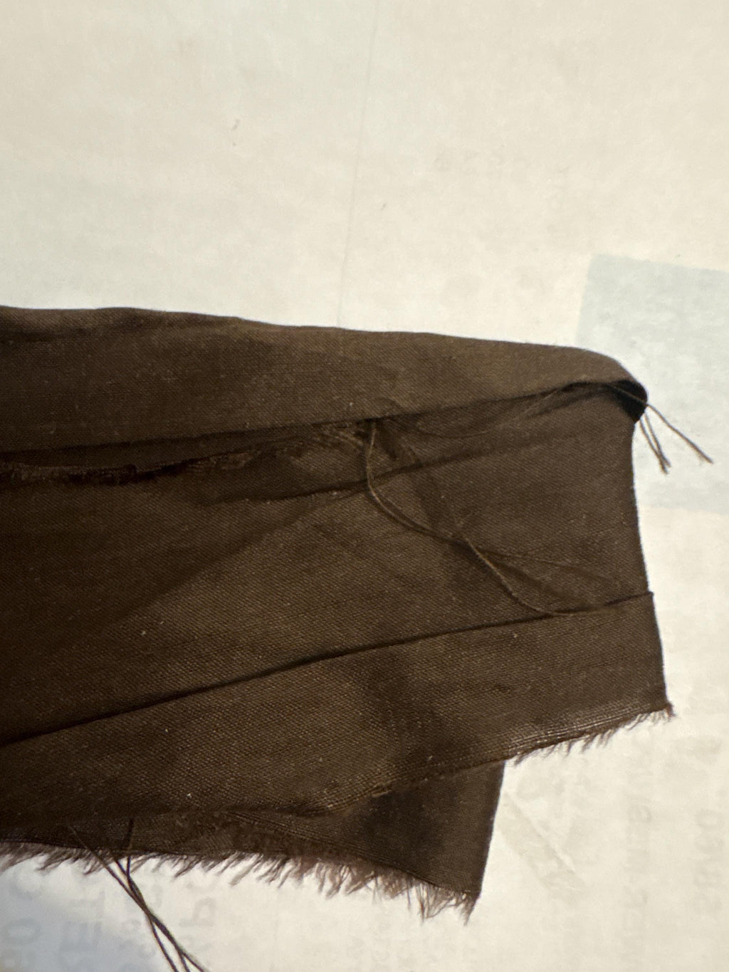 100% silk Taffeta fabric - Chocolate Brown - 54" width