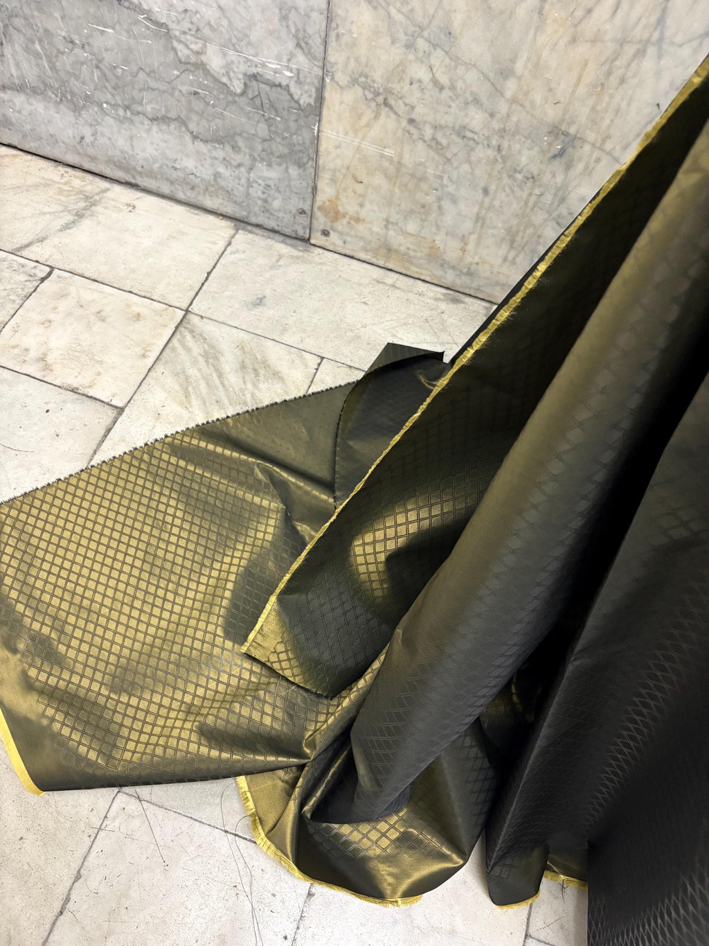Taffeta fabric - Olive Gold - 52" Width Design More