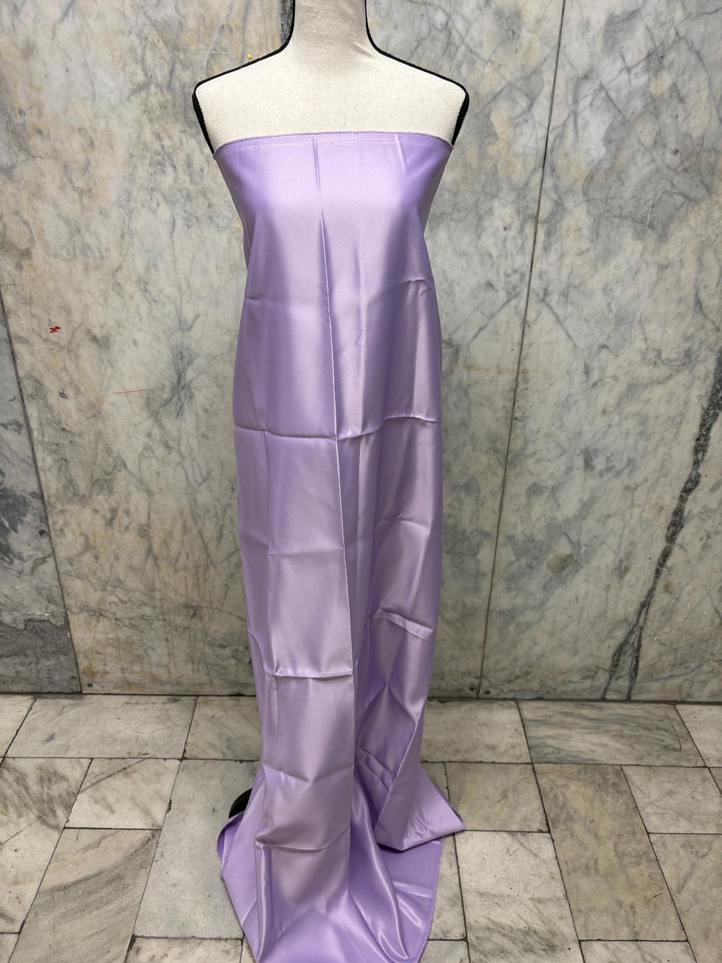 Dull Satin Fabric - Lavender - 58" Width