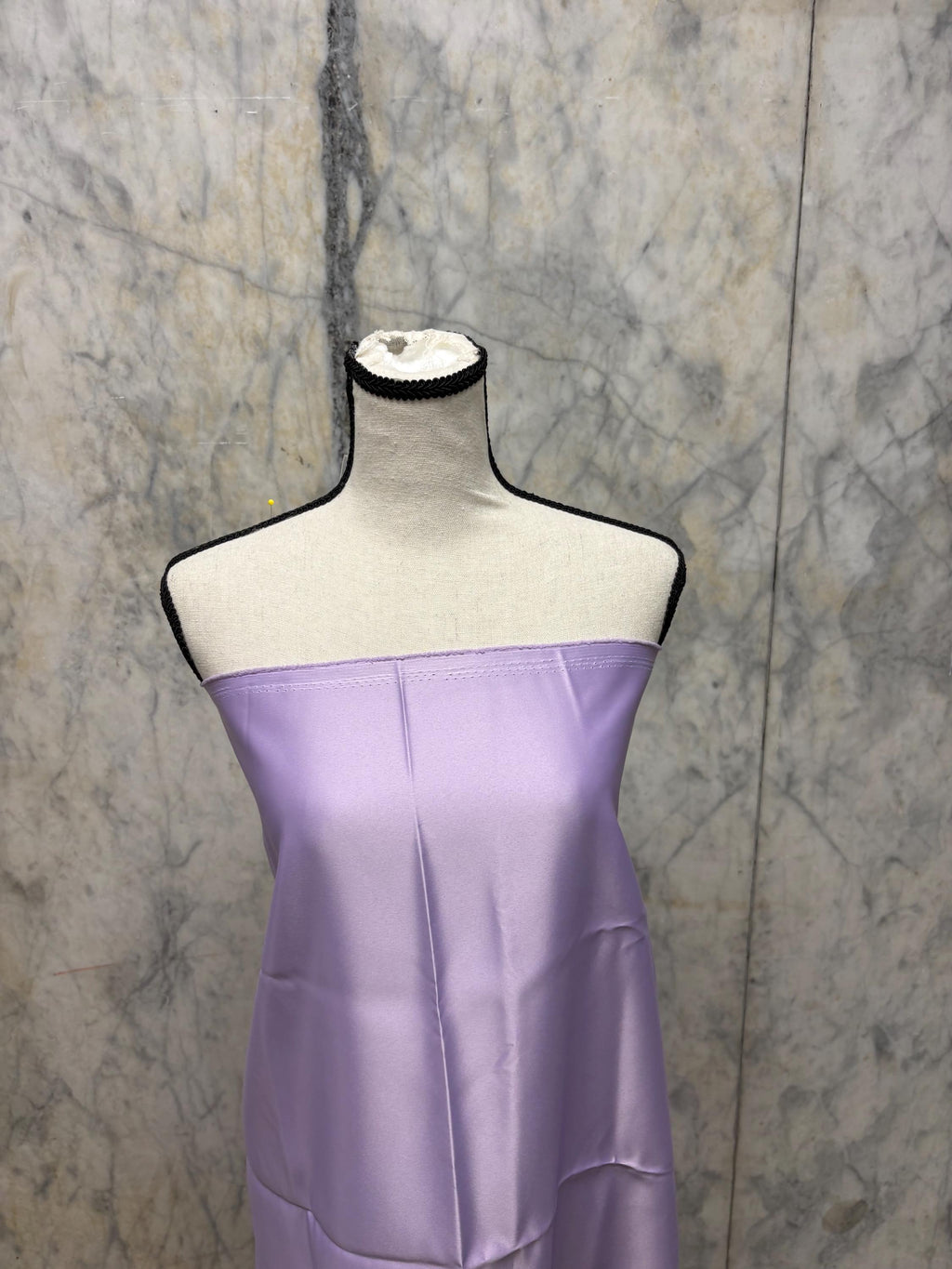 Dull Satin Fabric - Lavender - 58" Width