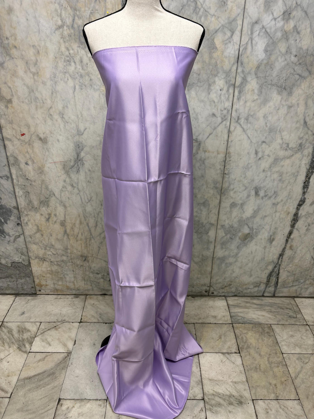 Dull Satin Fabric - Lavender - 58" Width