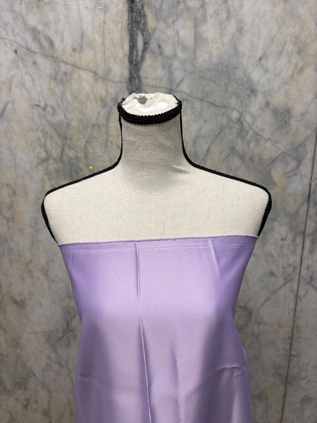 Dull Satin Fabric - Lavender - 58" Width
