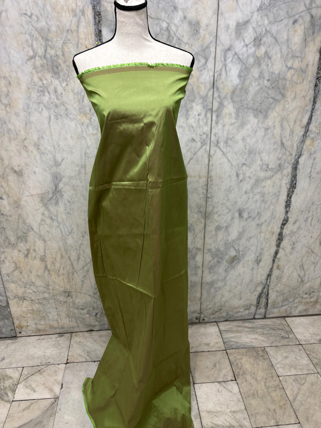Two Tone Taffeta fabric - Olive/Fuchsia - 58" Width
