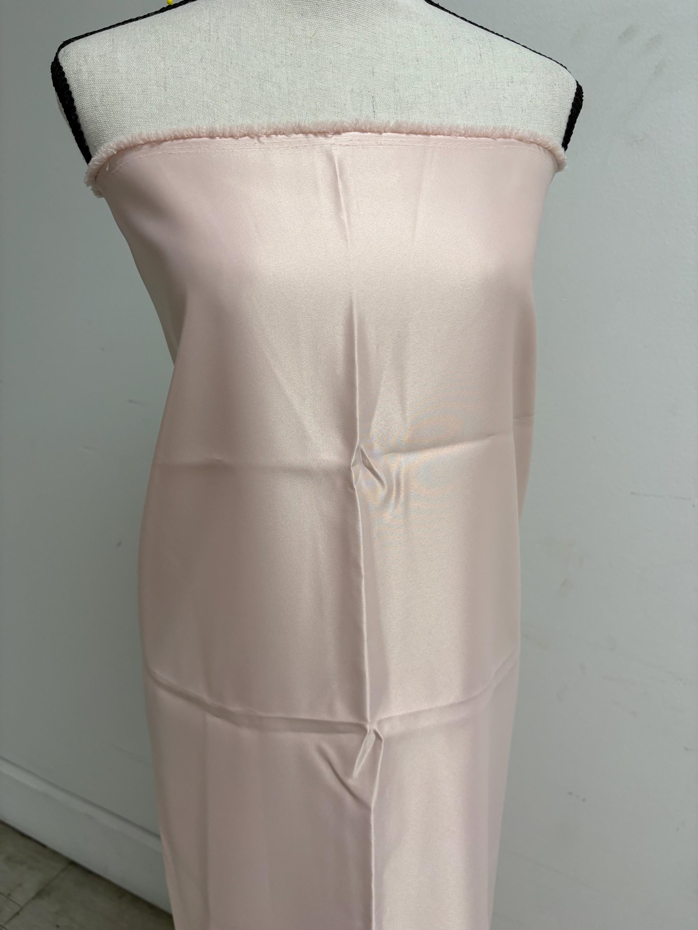 Bridal Dull Bridal Satin - Blush Pink - 58" Width - Ref. Nas 1482