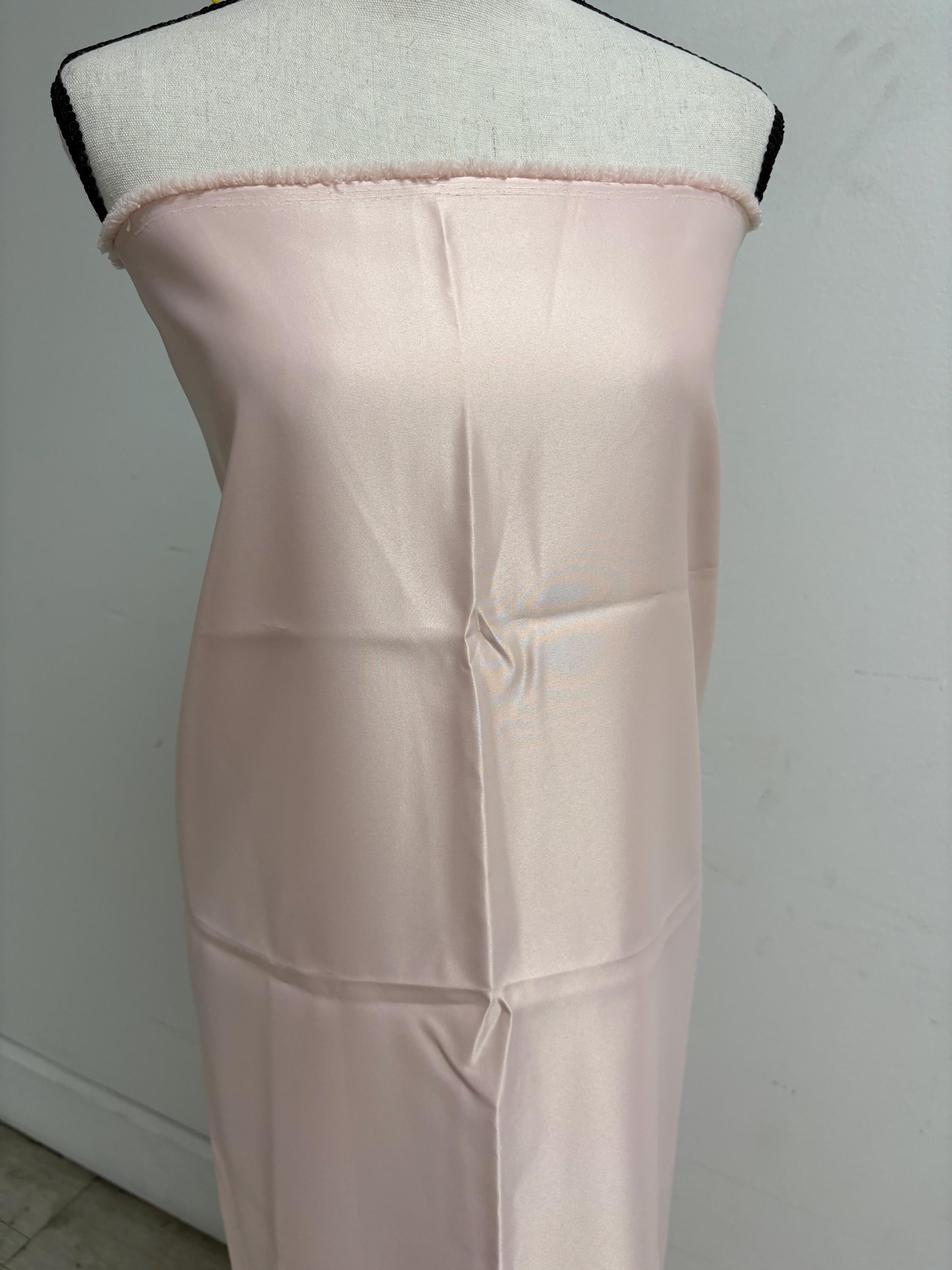 Bridal Dull Bridal Satin - Blush Pink - 58" Width - Ref. Nas 1482