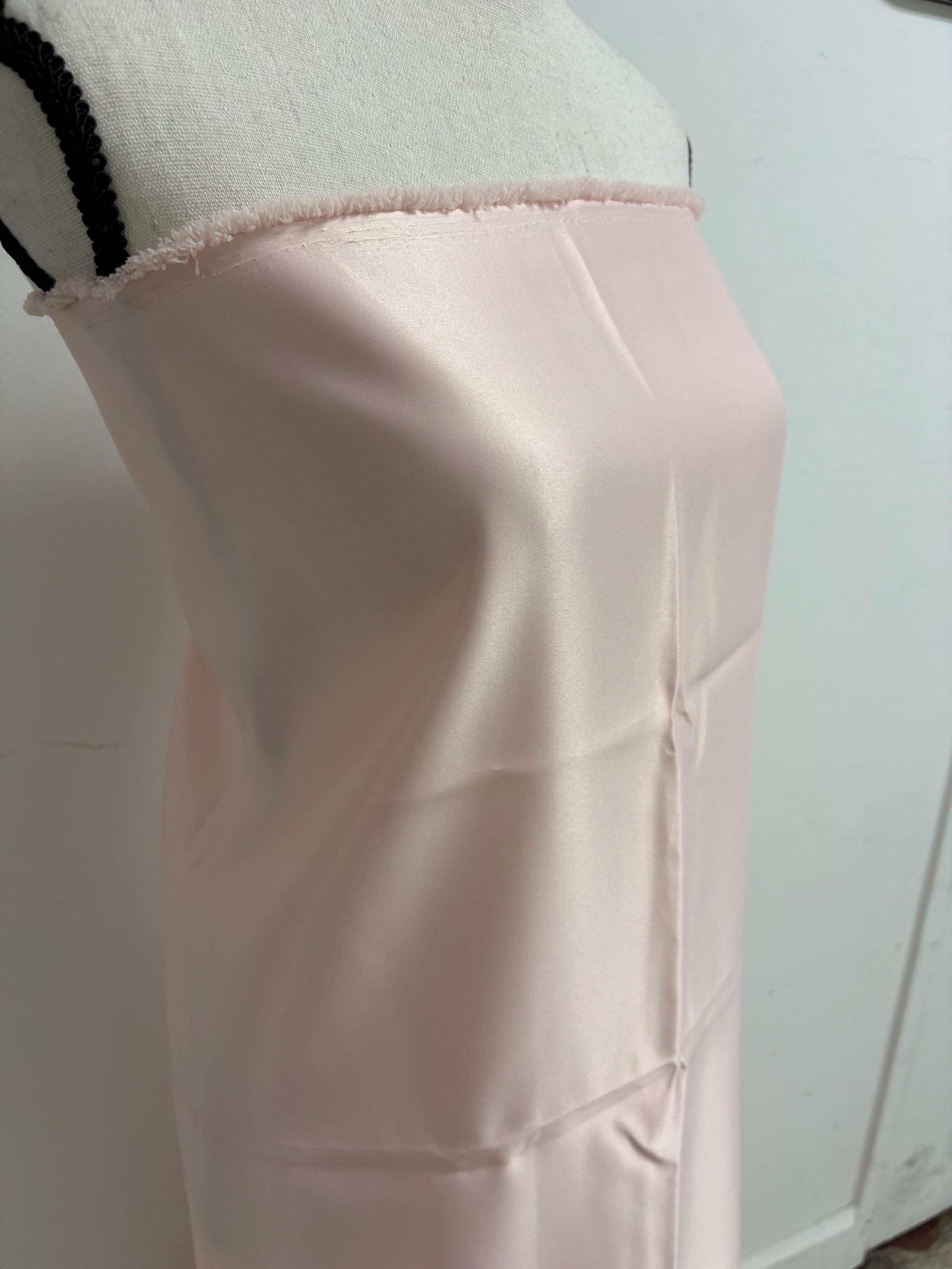 Bridal Dull Bridal Satin - Blush Pink - 58" Width - Ref. Nas 1482