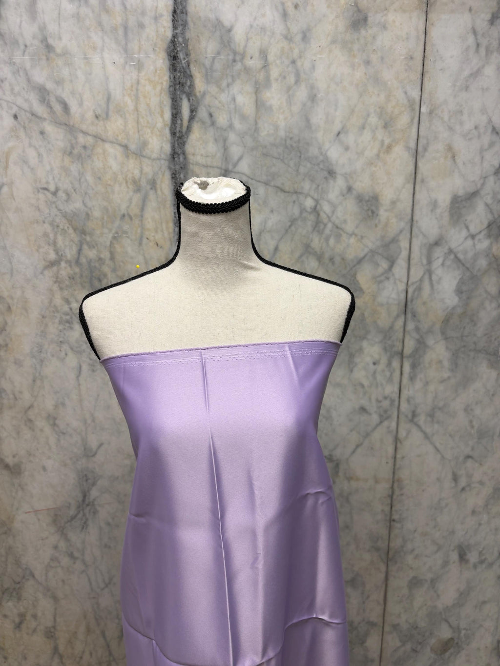 Dull Satin Fabric - Lavender - 58" Width