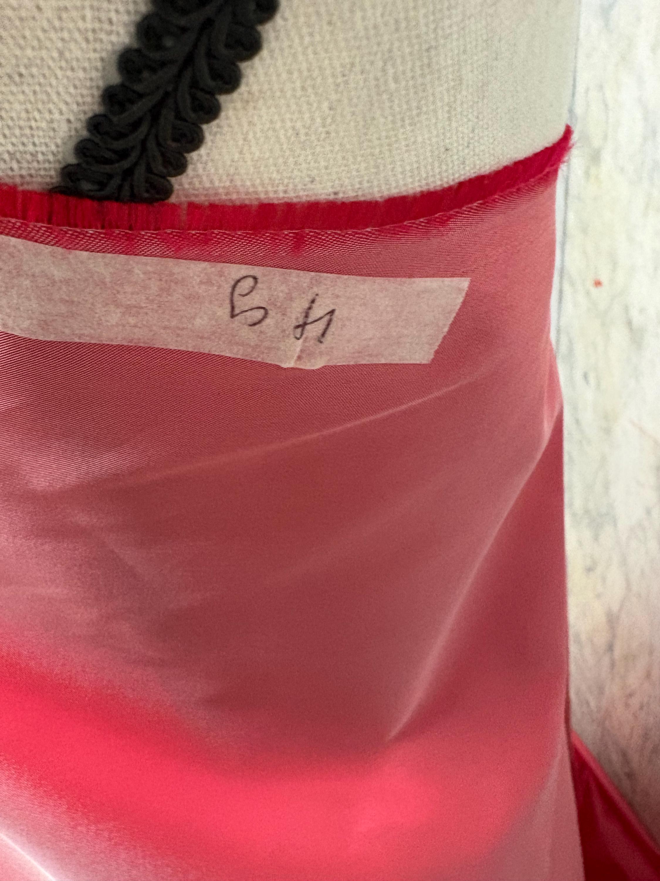 Two tone Taffeta fabric - Melon/Light pink - 59" Width
