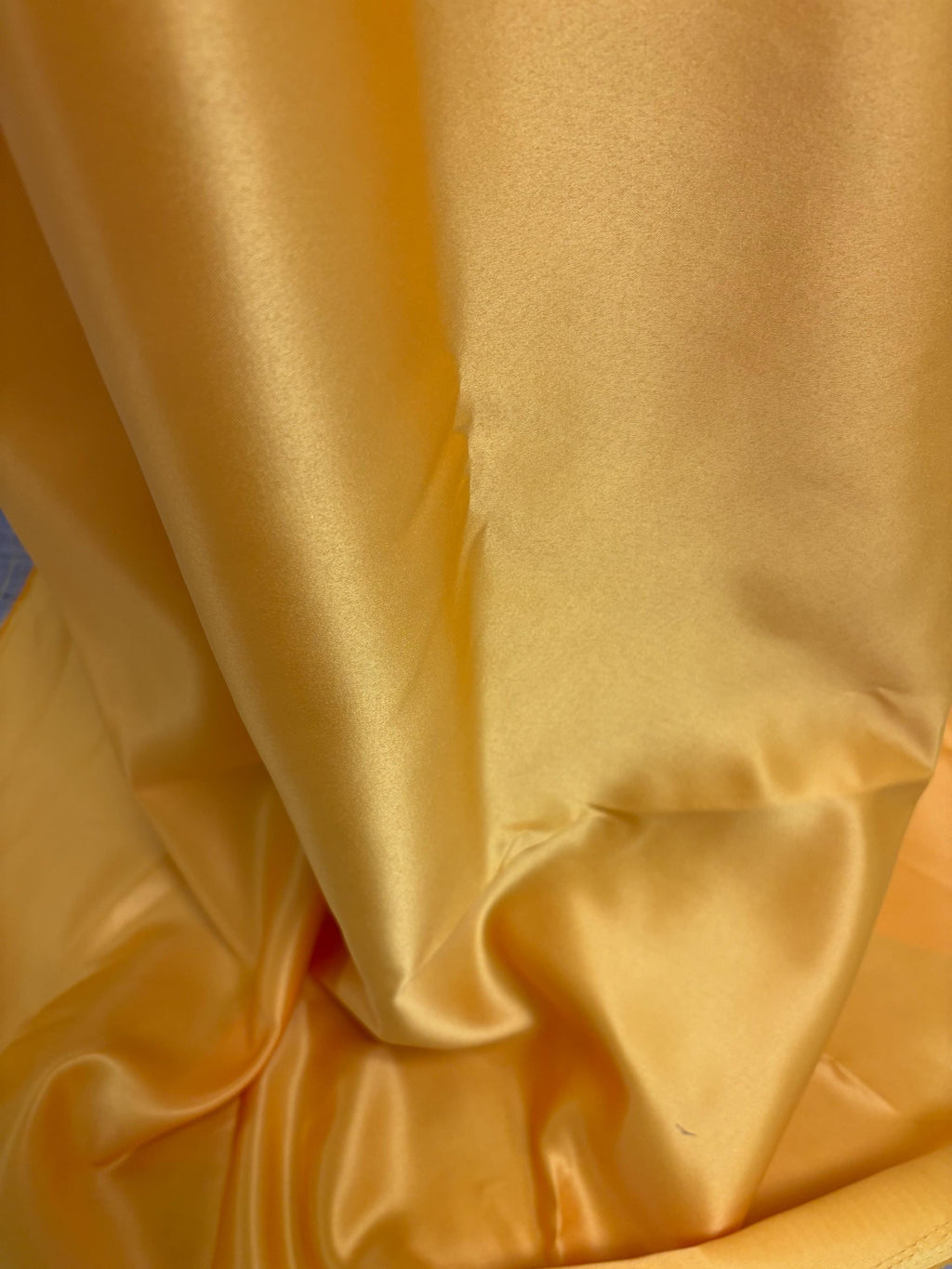1.5 yards cut Dull Satin Fabric - Canary Yellow - 58" Width - Ref.Nas