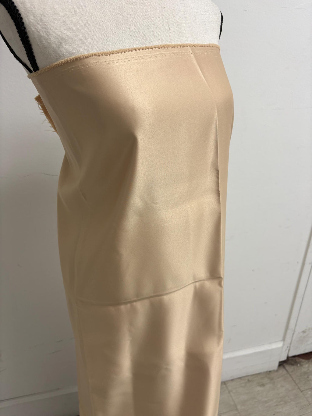 Bridal Dull Bridal Satin - Sand - 58" Width - Ref. Nas 1409
