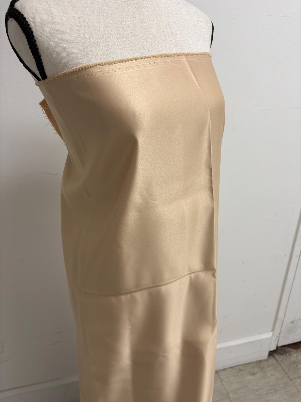 Bridal Dull Bridal Satin - Sand - 58" Width - Ref. Nas 1409