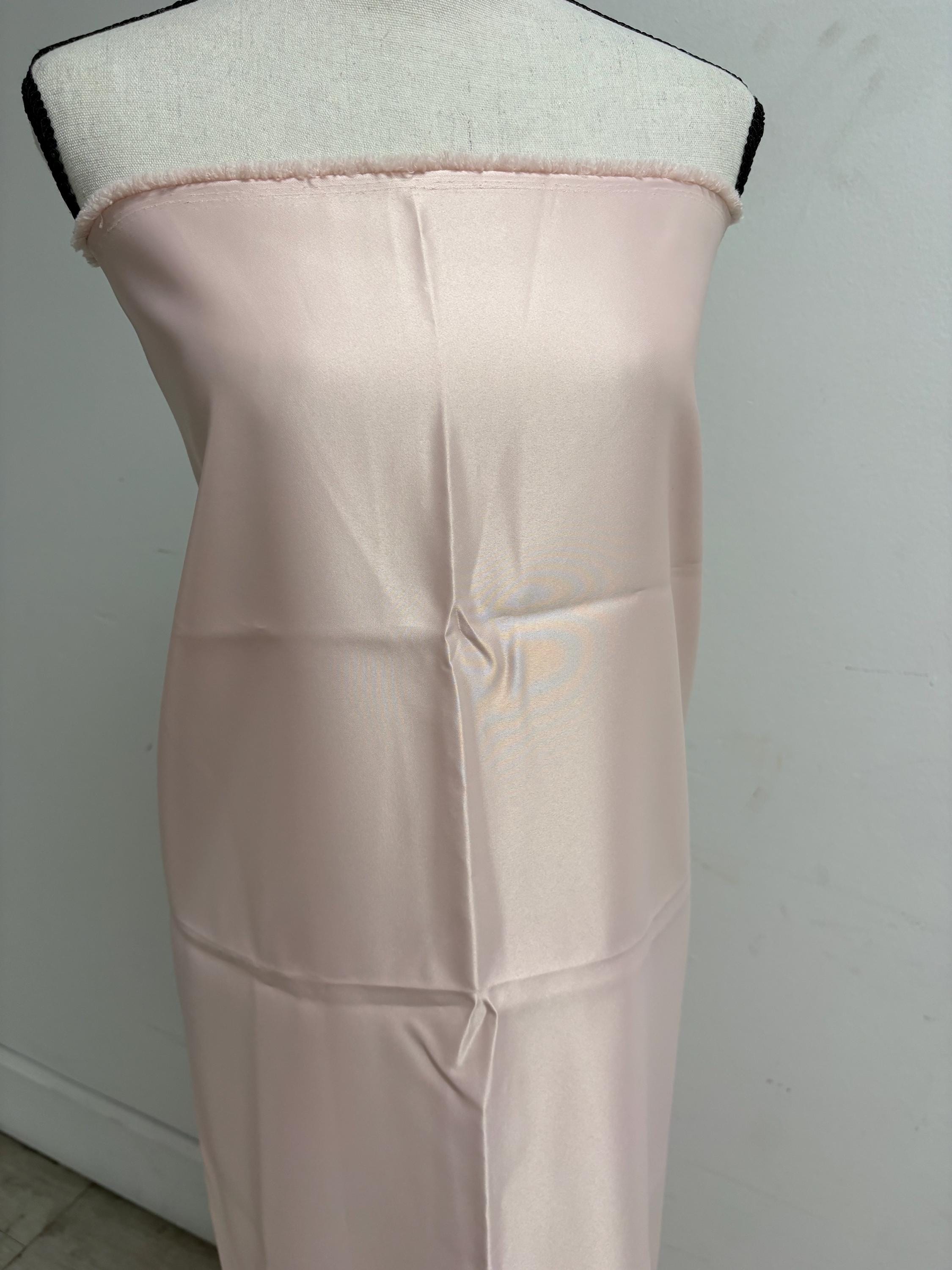 Bridal Dull Bridal Satin - Blush Pink - 58" Width - Ref. Nas 1482