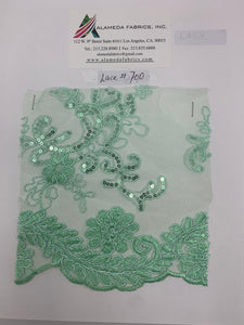 Lace Fabric design 700