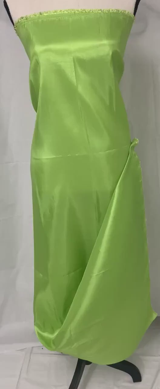 Apple green Taffeta fabric . Two tone affet fabric width 58" polyester. great for tops, decoration, craft and art projects. item 105
