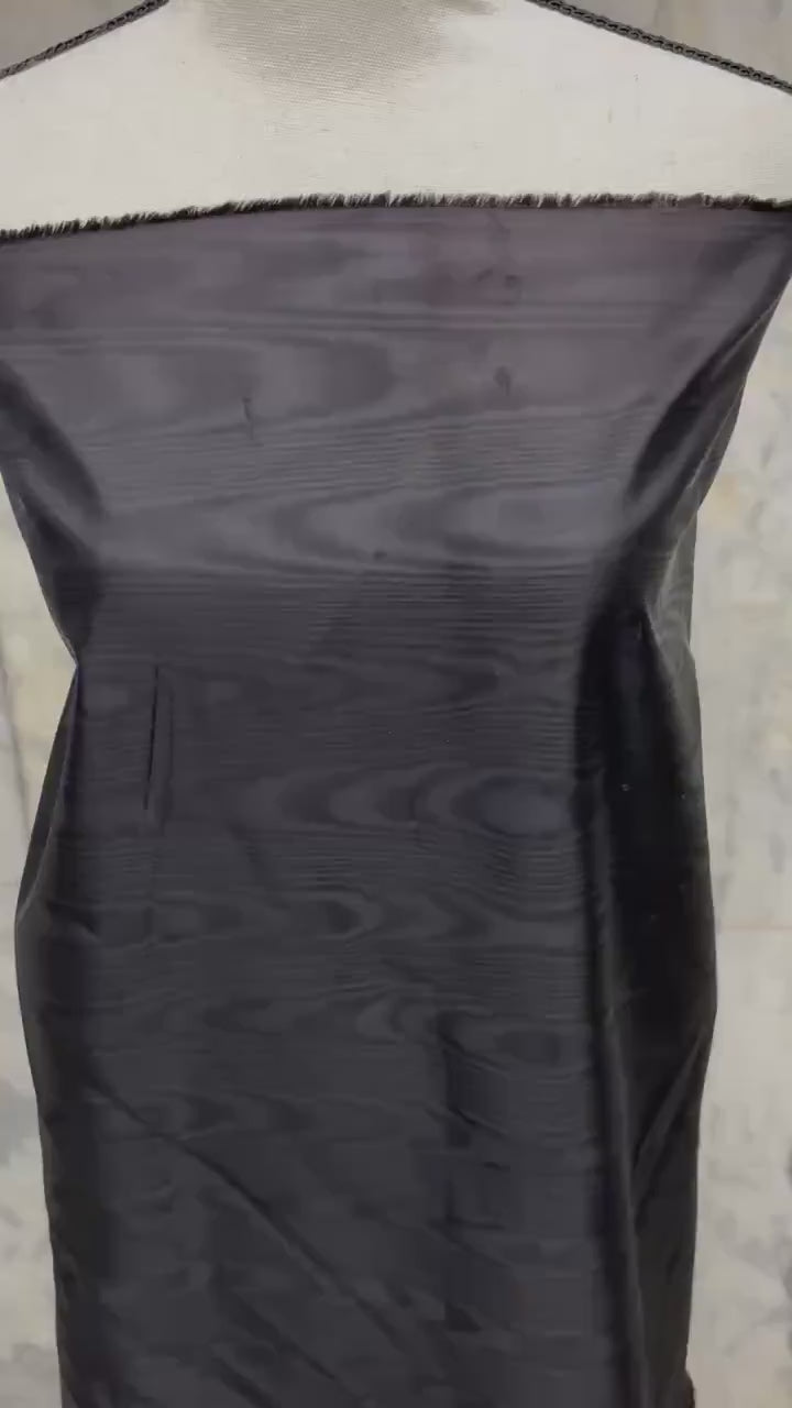 Taffeta fabric - Black - 58" Width Design More