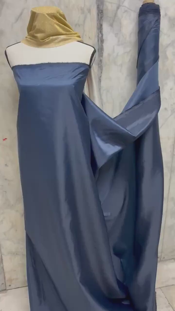 Poly Lining Fabric - Navy - 49" Width