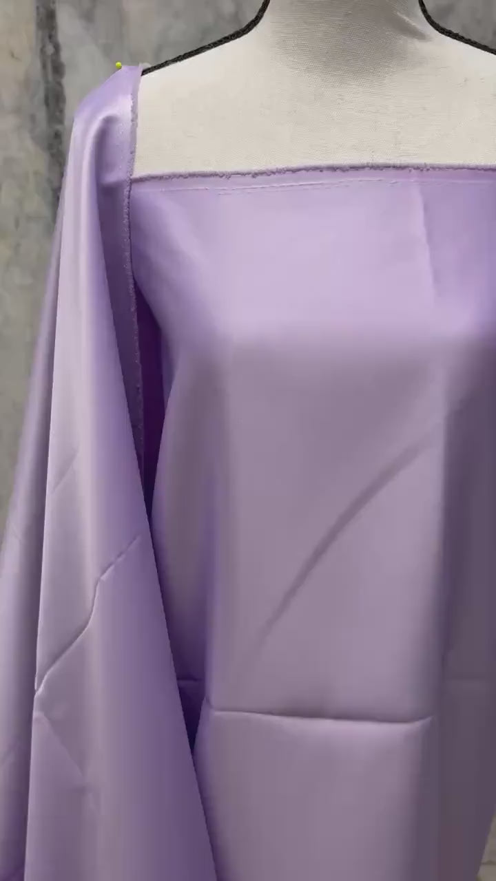 Dull Bridal satin Width 58/60" Polyester.