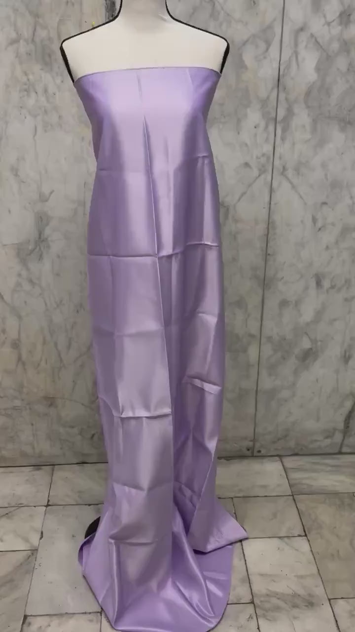 Dull Satin Fabric - Lavender - 58" Width