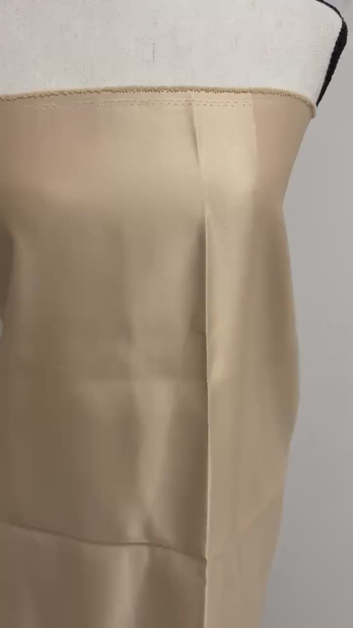 Bridal Dull Bridal Satin - Sand - 58" Width - Ref. Nas 1409
