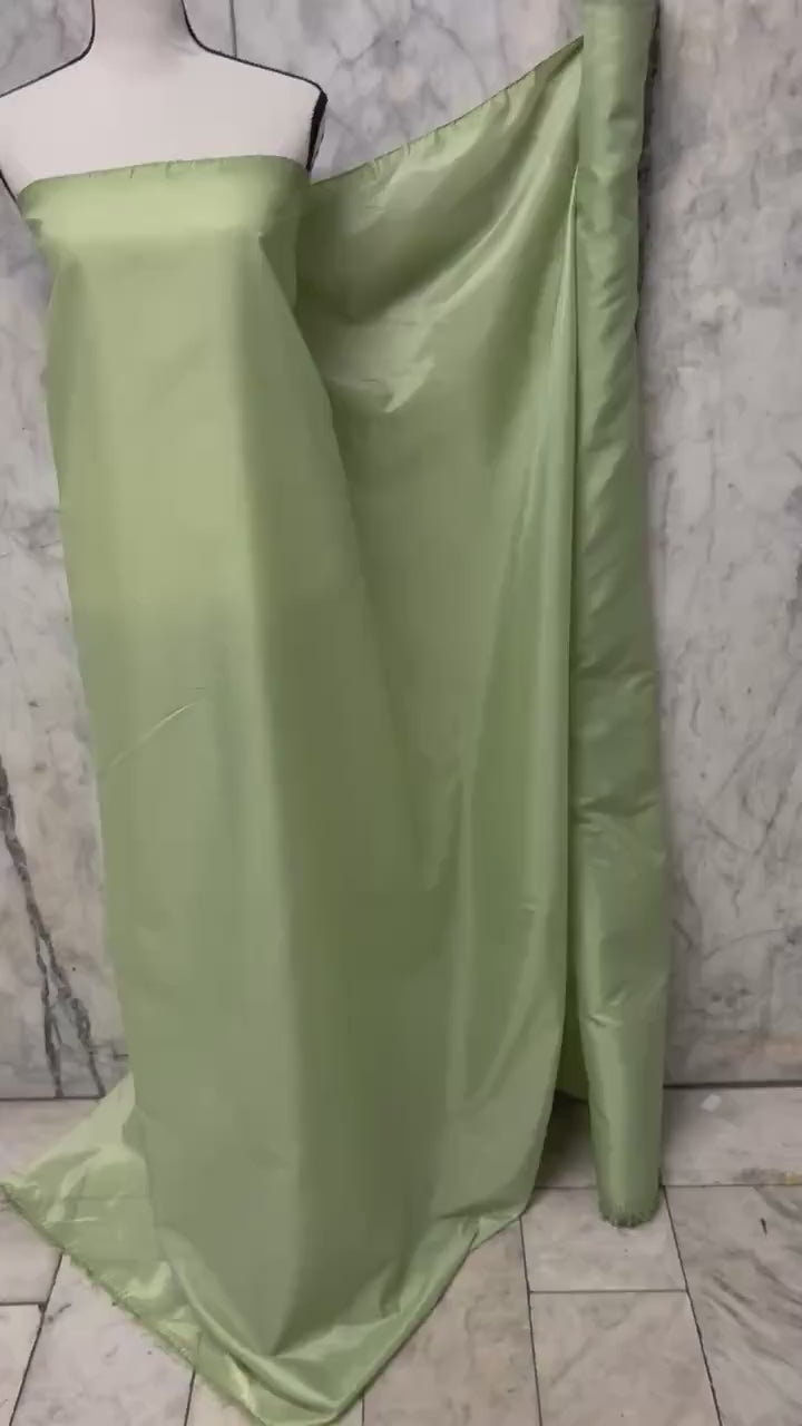 Poly Lining Fabrics - Sage - 60" Width