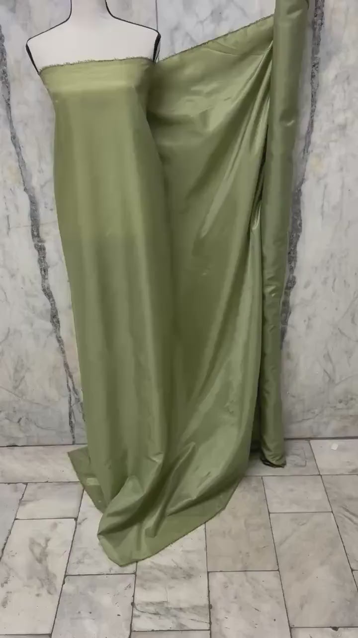 Poly Lining Fabric - Olive - 58" Width