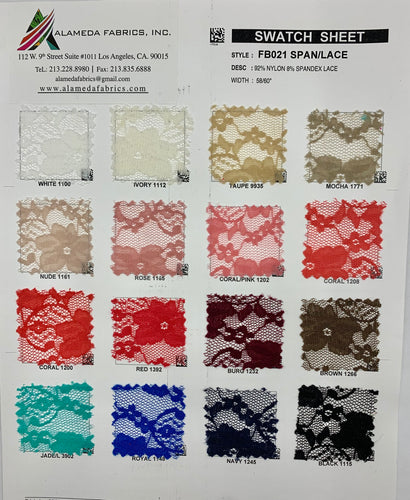 Lace spandex design # AL21