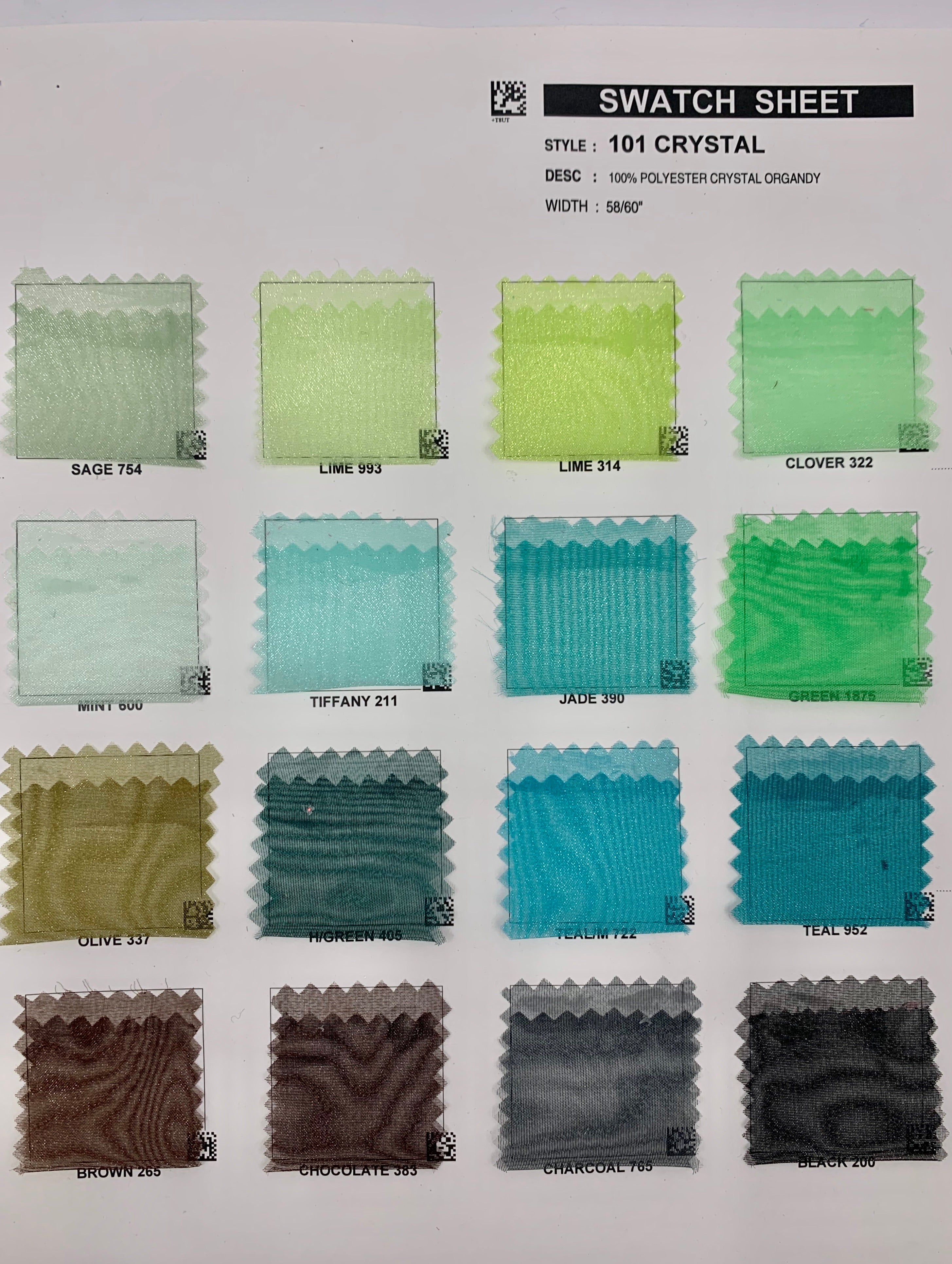 Organza crystal