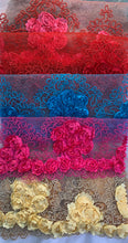 Load image into Gallery viewer, Lace fabric design 91313