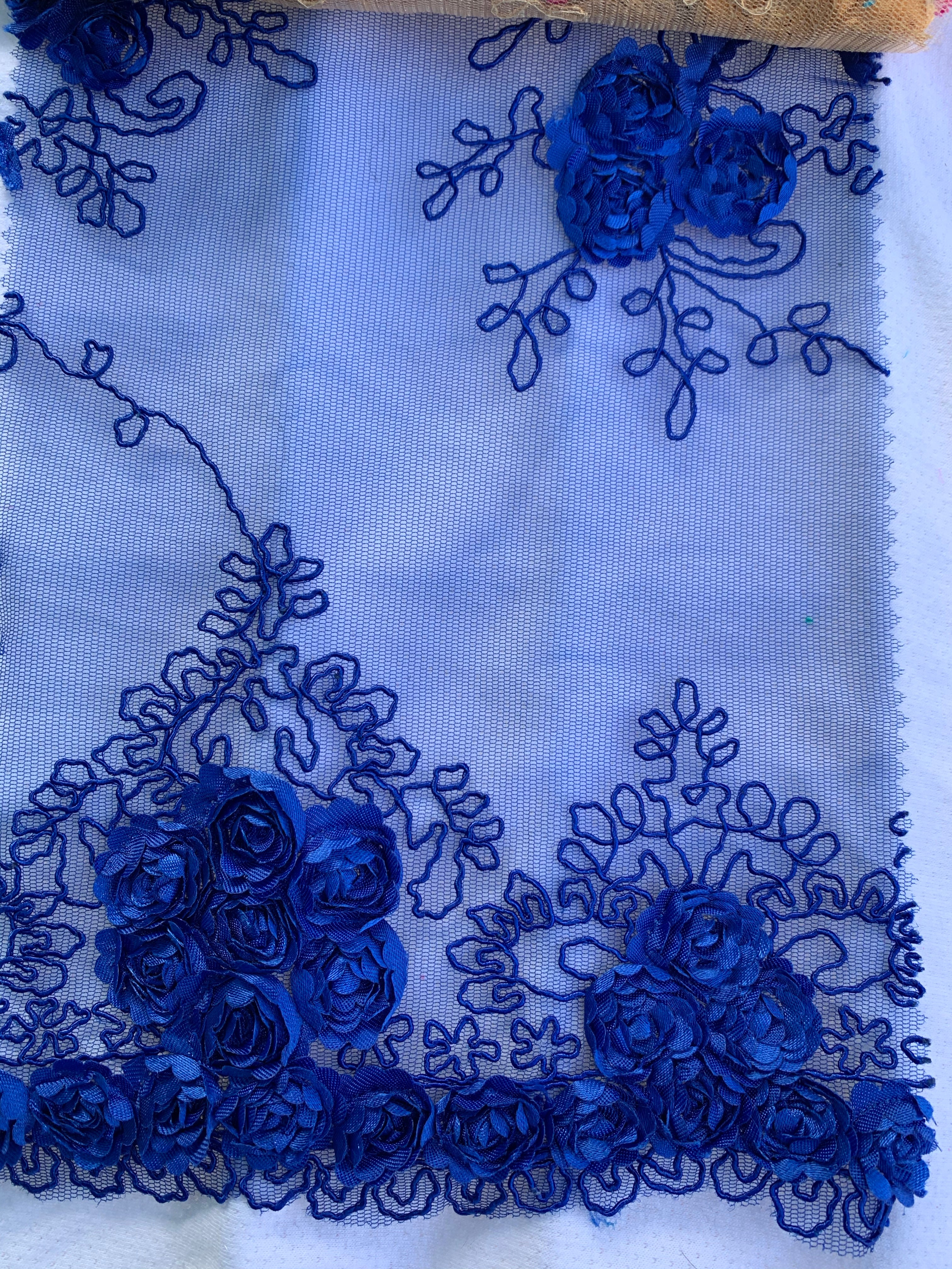 Lace fabric design 91313